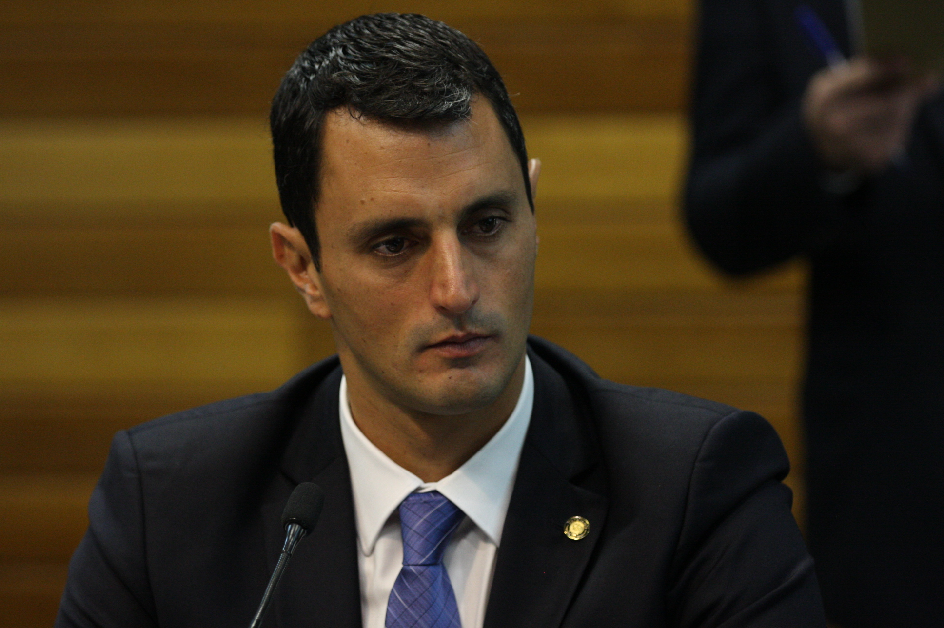 Comissão de Constituição e Justiça. Dep: João Amin (PP). Foto: Yuri Santos / Agência AL