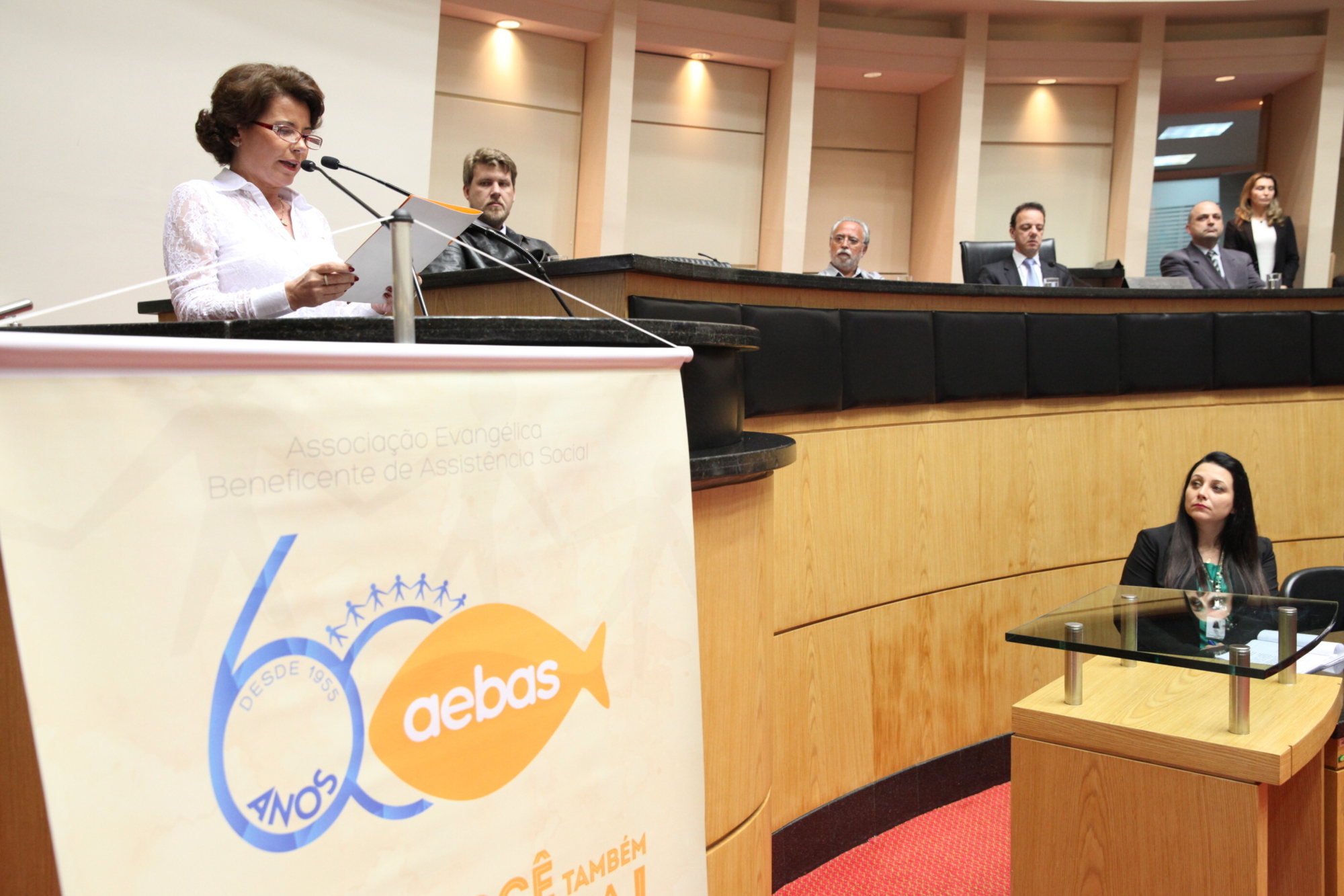 Parlamento celebra 60 anos da associação beneficente da Igreja Luterana