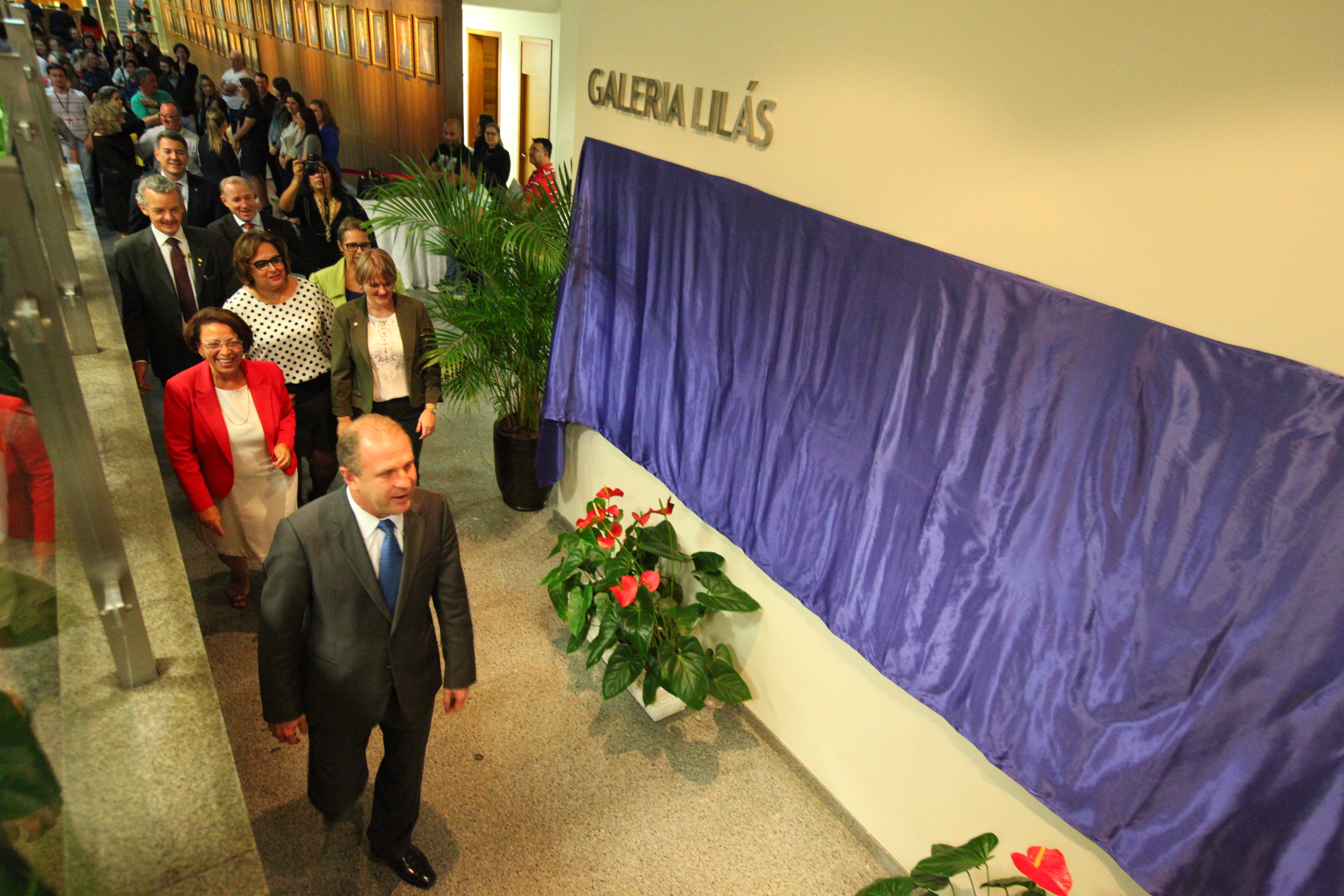 Inauguração da Galeria Lilás. Foto: Eduardo Guedes de Oliveira/Agência AL