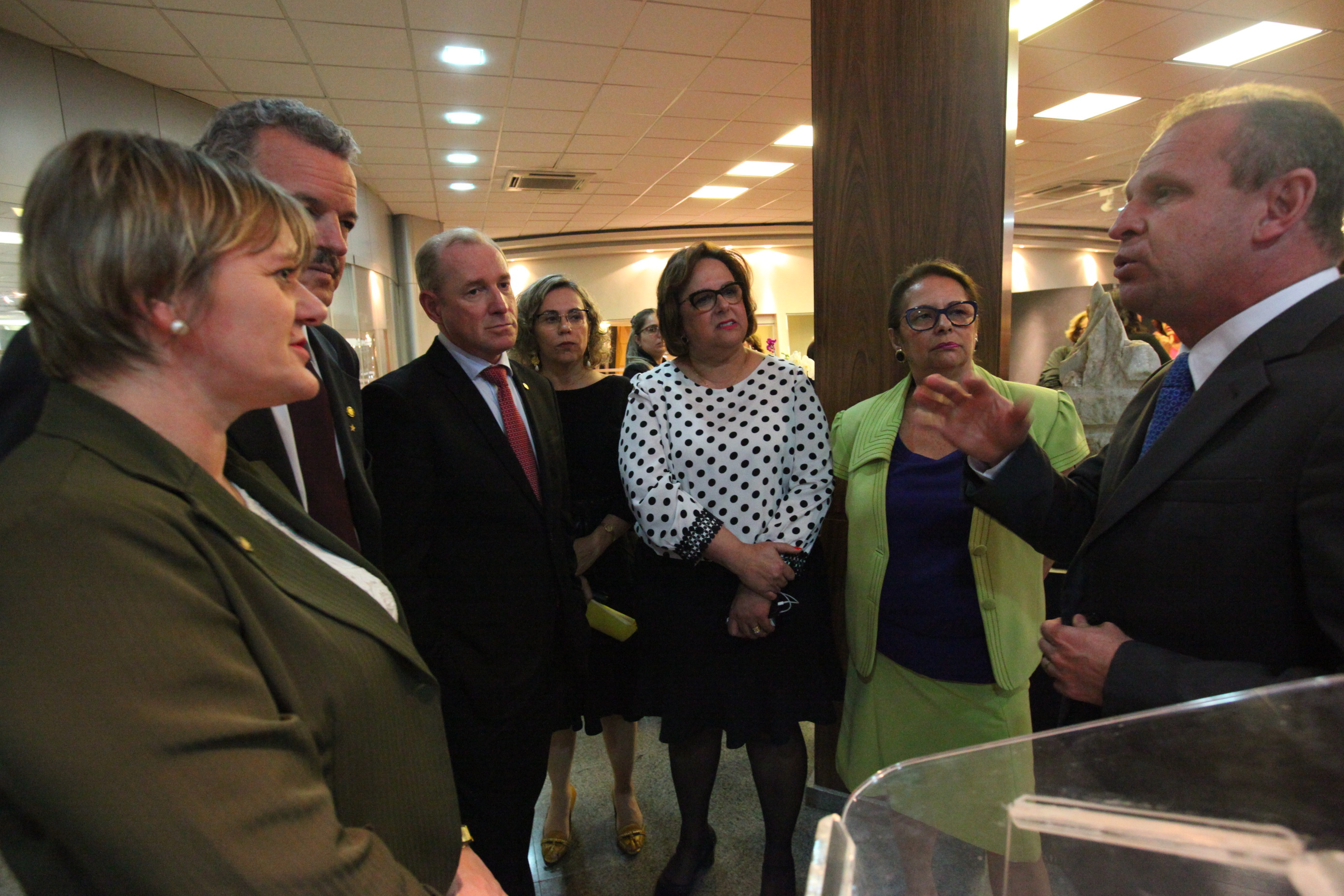 Inauguração da Galeria Lilás. Foto: Eduardo Guedes de Oliveira/Agência AL