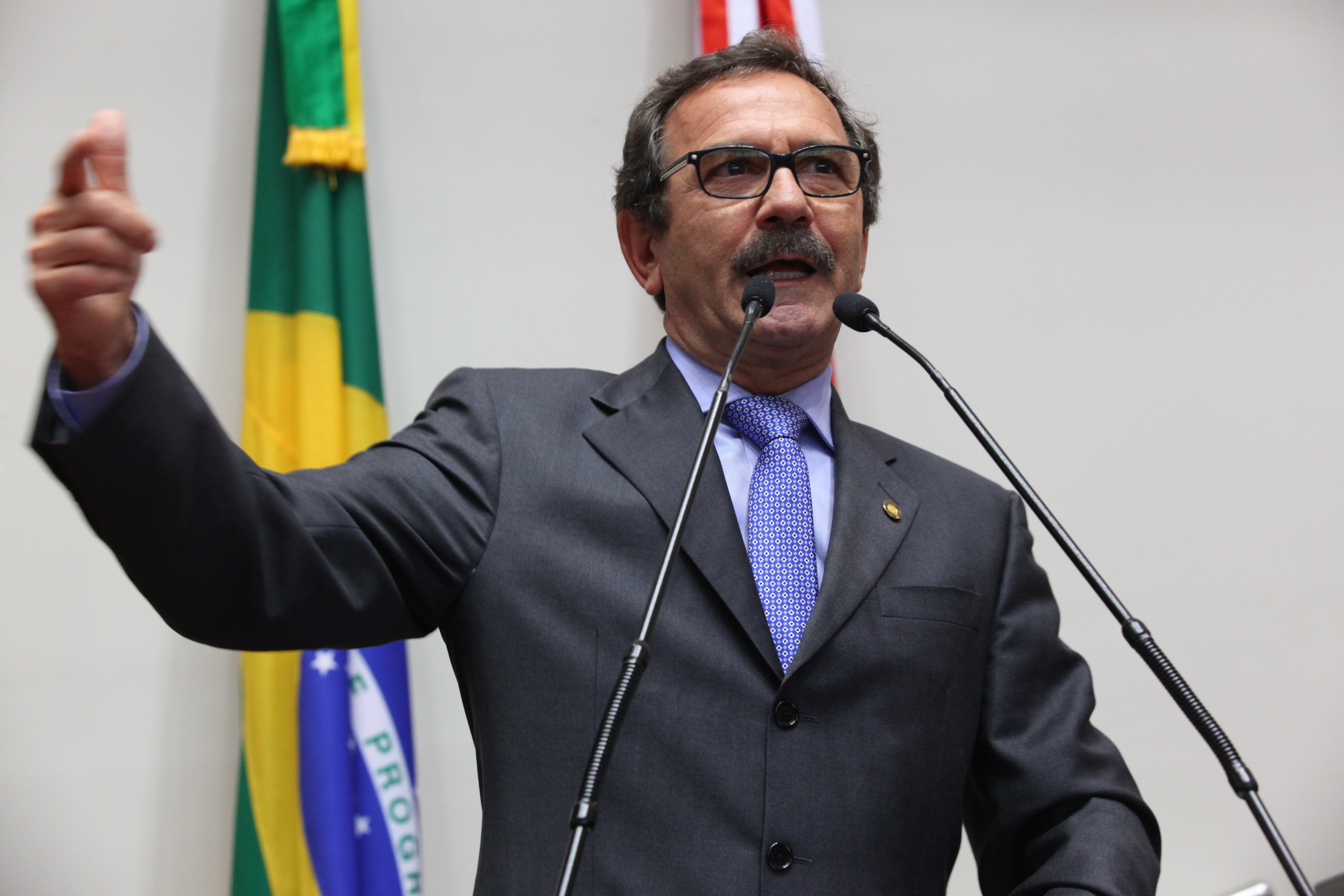 Sessão Ordinária. Deputado Serafim Venzon (PSDB)  -  Foto:Eduardo Guedes de Oliveira / Agência AL