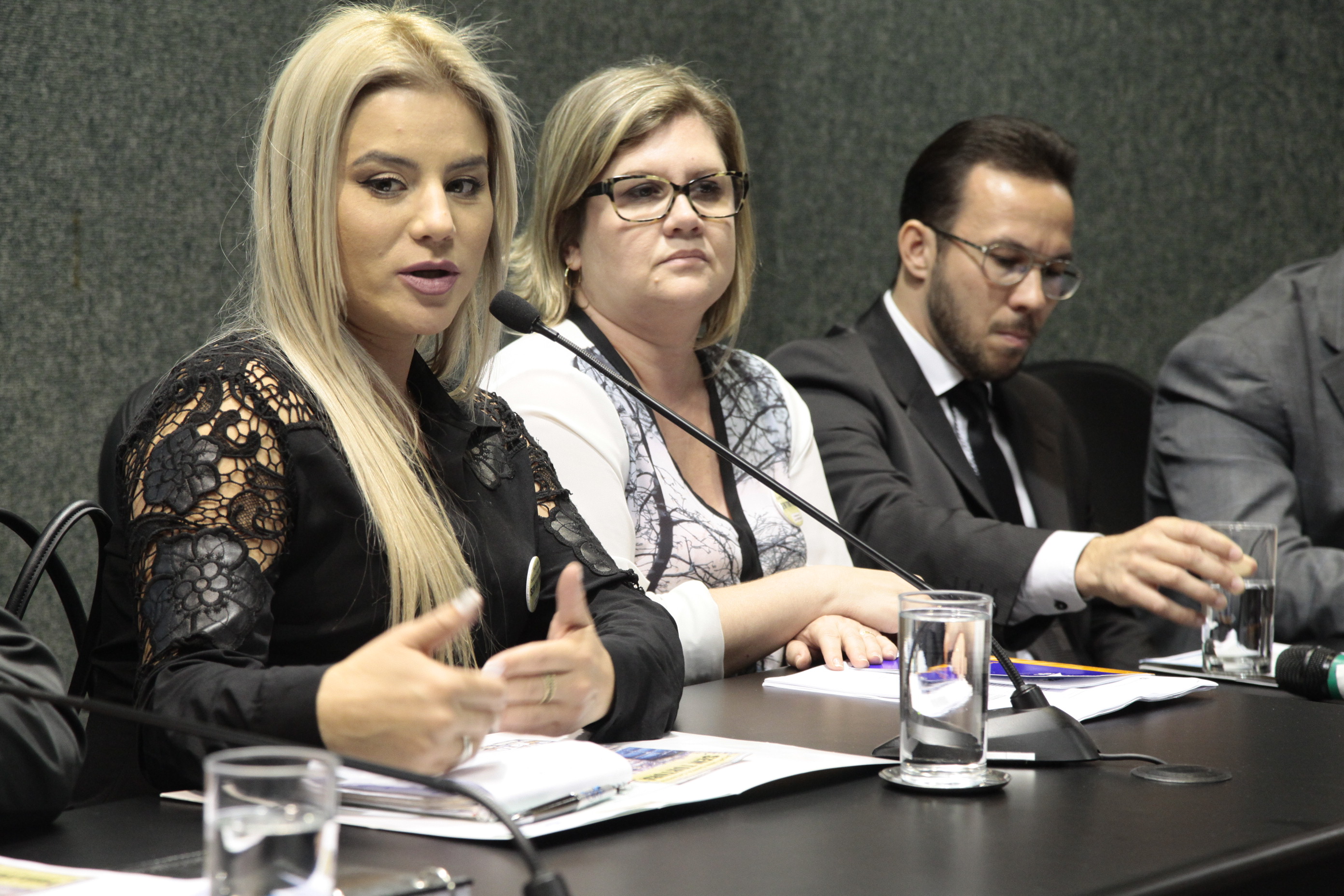 Seminário Por uma Santa Catarina sem tortura: desafios e perspectivas.  Bárbara Coloniese -. Foto: Miriam Zomer/Agência AL