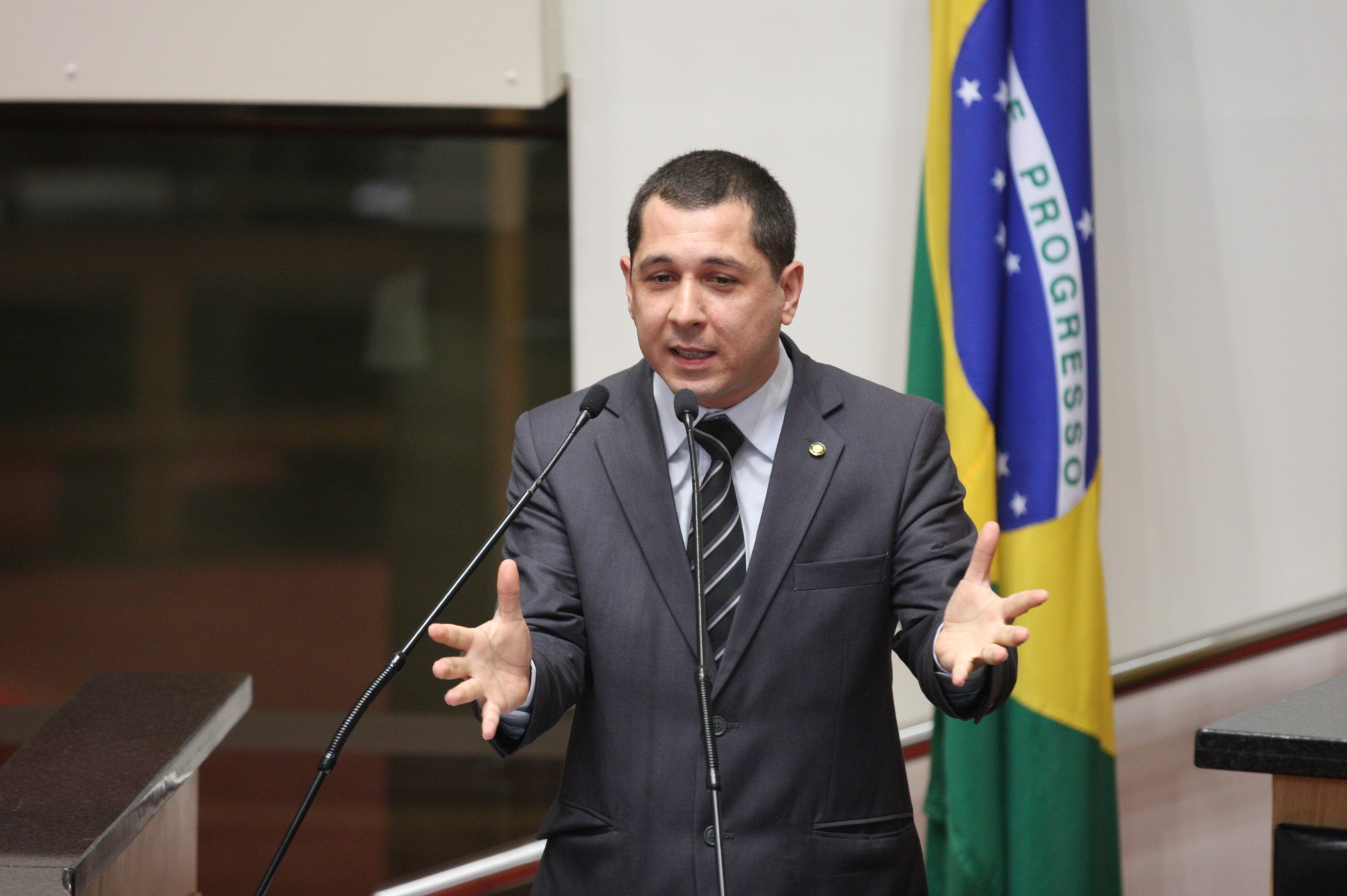 Sessão Ordinária. Deputado Níkolas Reis(PDT) Foto: Laís Amorim / Agência AL