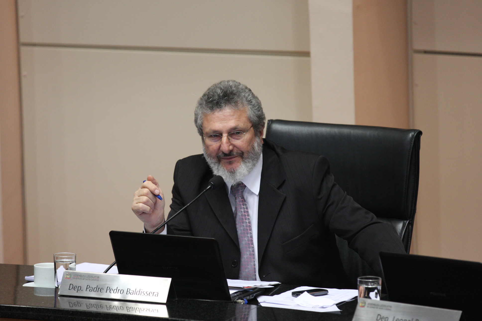 Sessão Ordinária. Deputado Padre Pedro Baldissera (PT) Foto: Laís Amorim / Agência AL