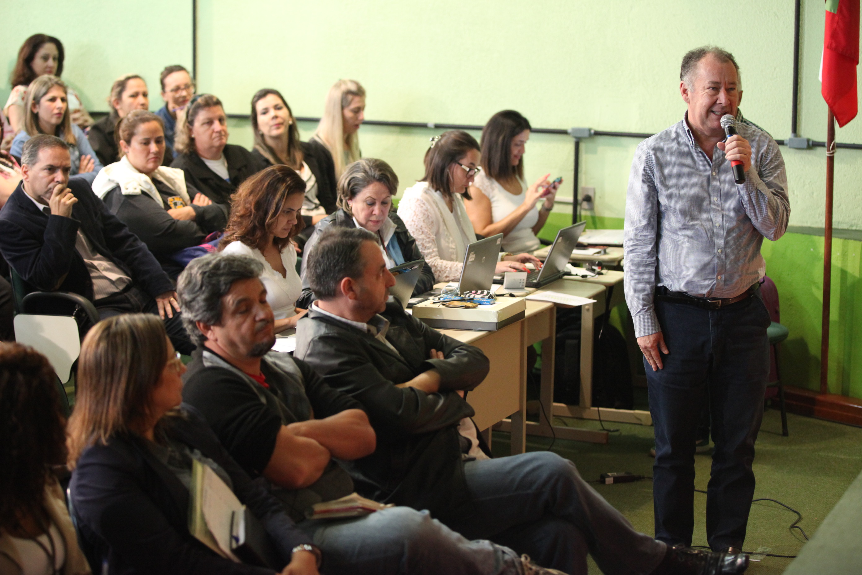 Comissão de Educação promove audiência pública em Criciúma. Foto:Fábio Queiroz / Agência AL
