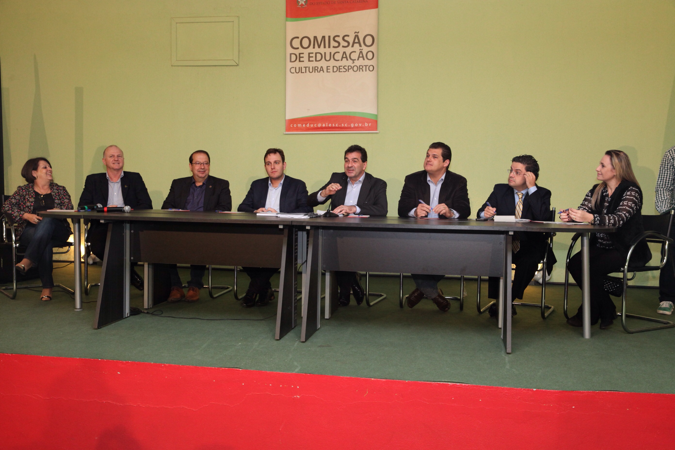 Comissão de Educação promove audiência pública em Criciúma. Foto:Fábio Queiroz / Agência AL