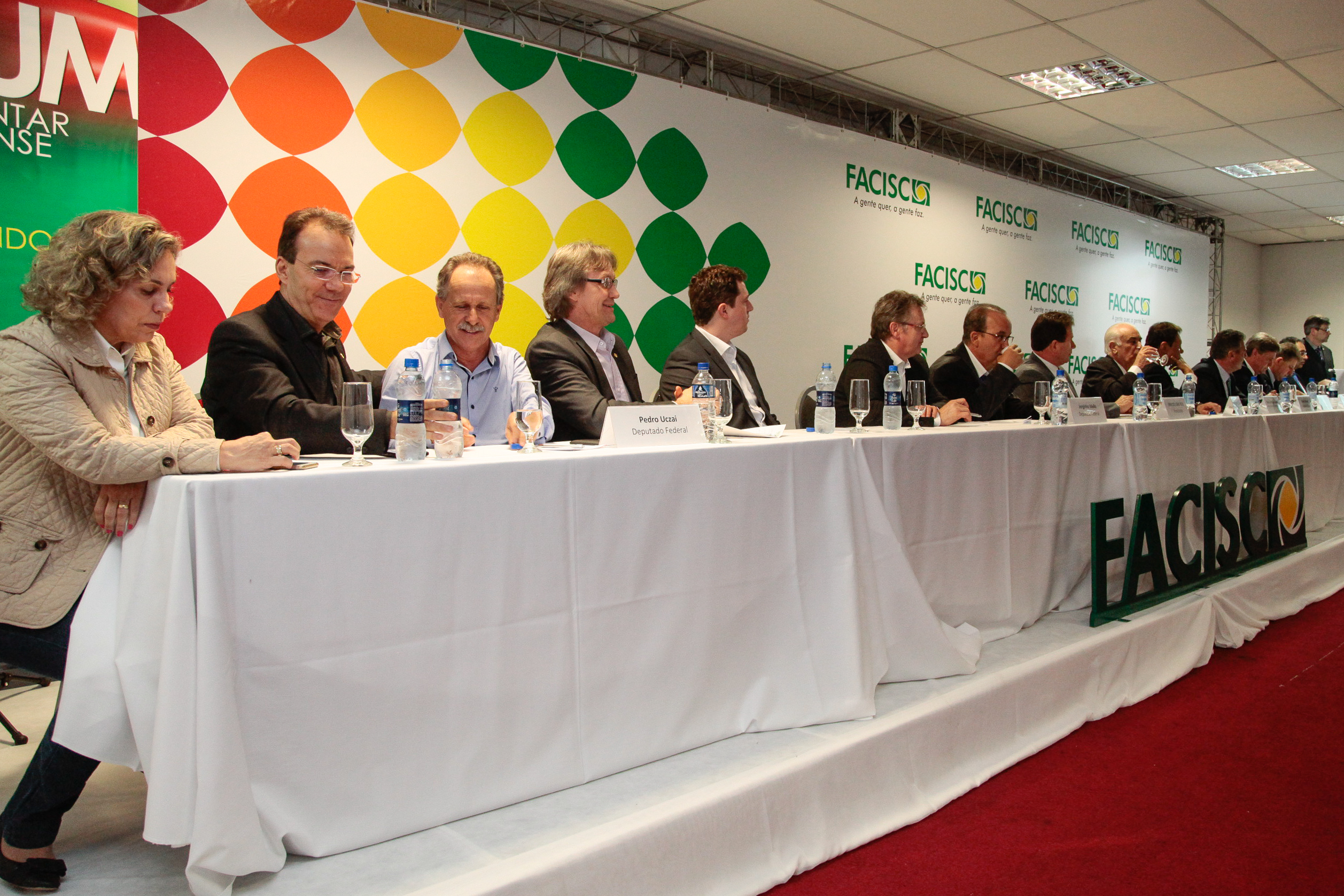 Reunião do Fórum Parlamentar Catarinense sobre a Construção da Ferrovia Norte Sul. Foto: Miriam Zomer/Agência AL