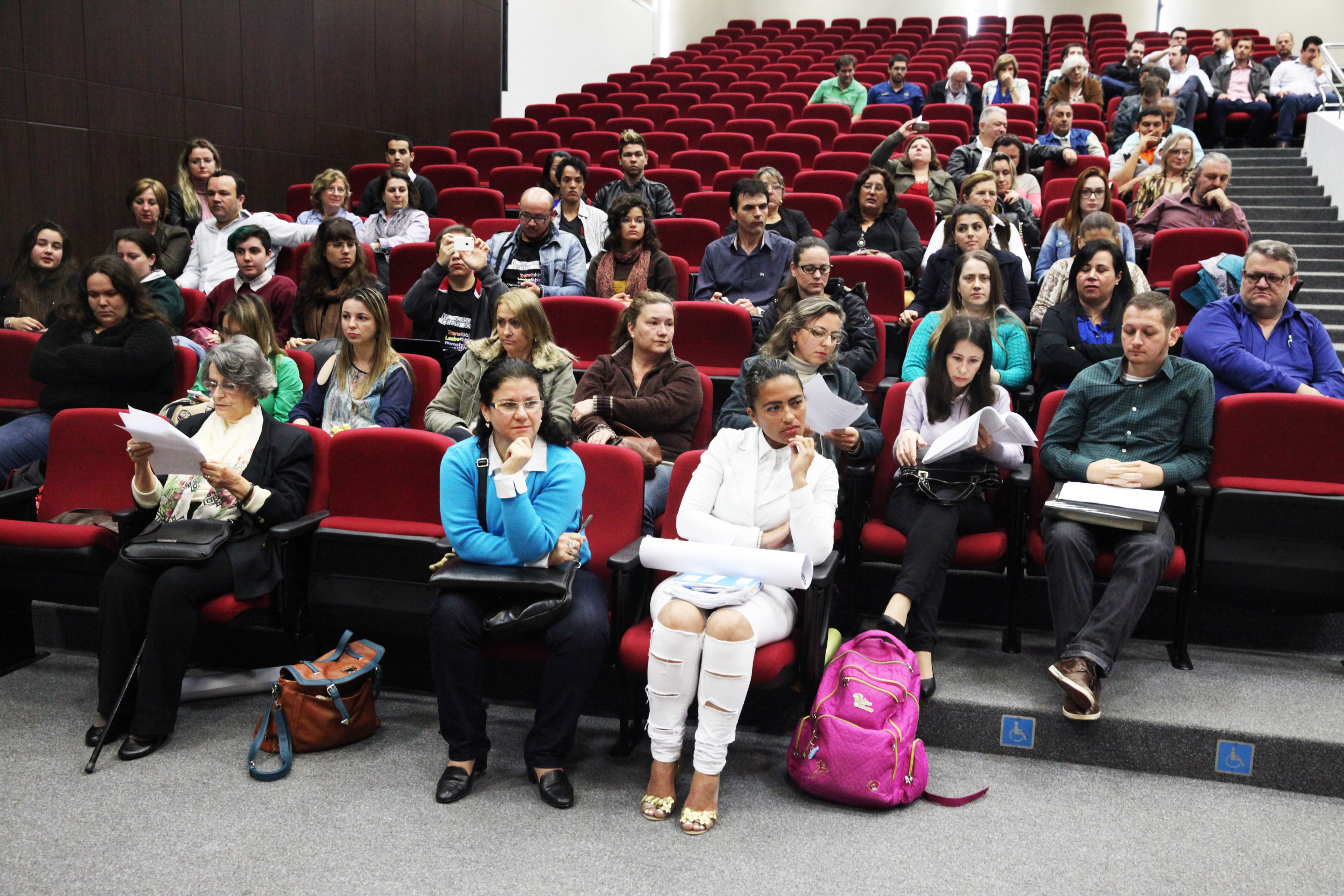 Comissão de Educação promove audiência pública em Florianópolis para discutir o PEE. Foto: Fábio Queiroz / Agência AL