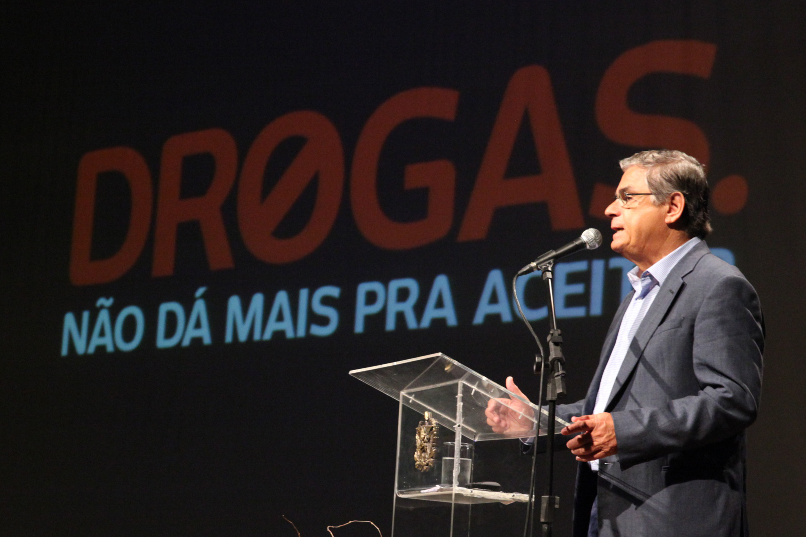 Lançamento da Campanha: Drogas não dá mais para aceitar. Foto: Fábio Queiroz / Agência AL