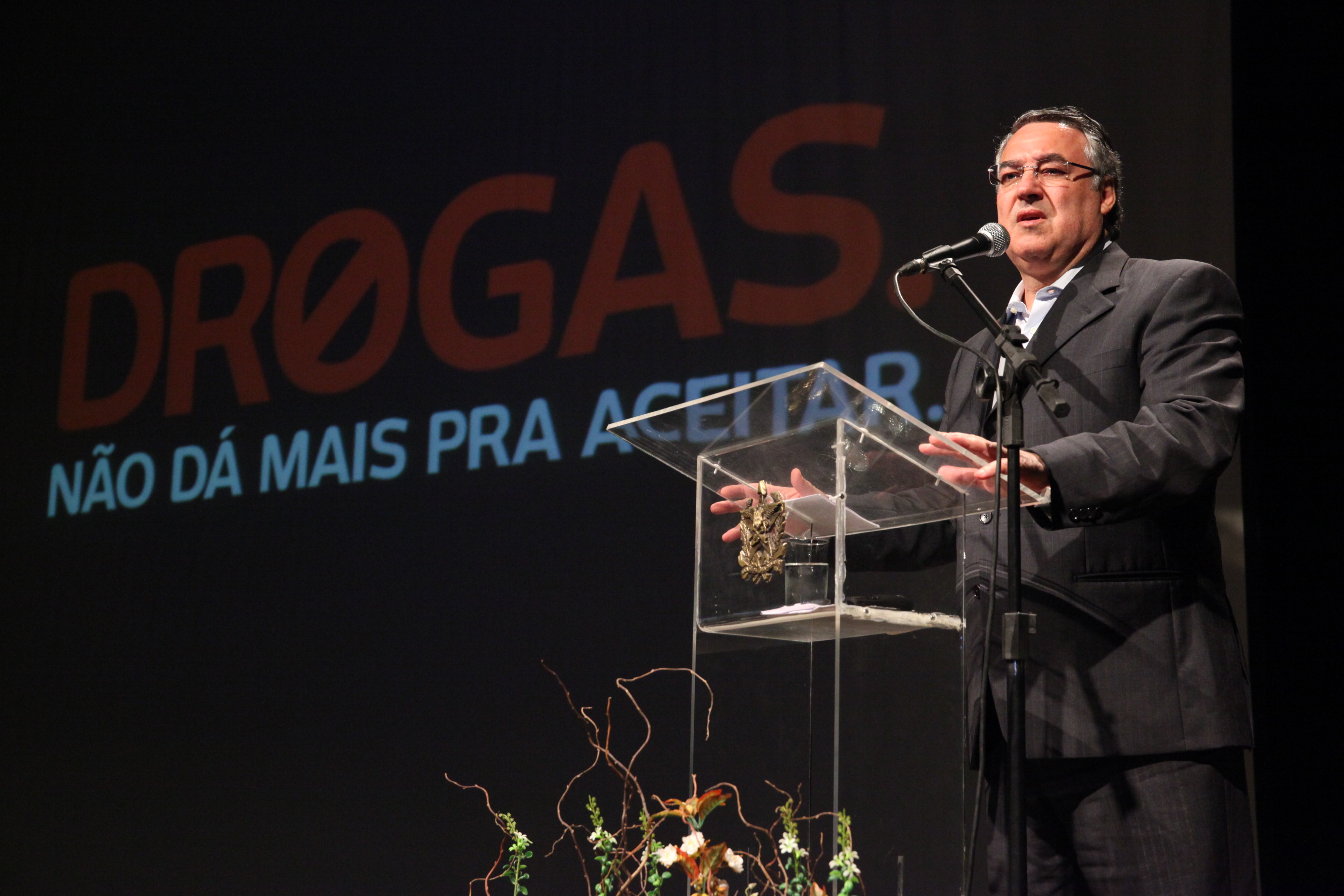 Lançamento da Campanha: Drogas não dá mais para aceitar. Foto: Fábio Queiroz / Agência AL
