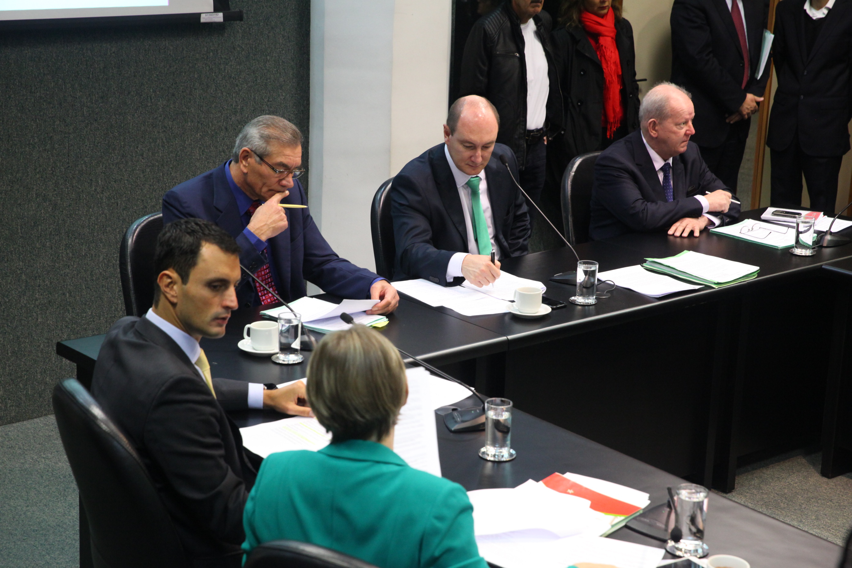 Reunião da Comissão de Constituição e Justiça. Foto: Jonas Lemos Campos / Agência AL