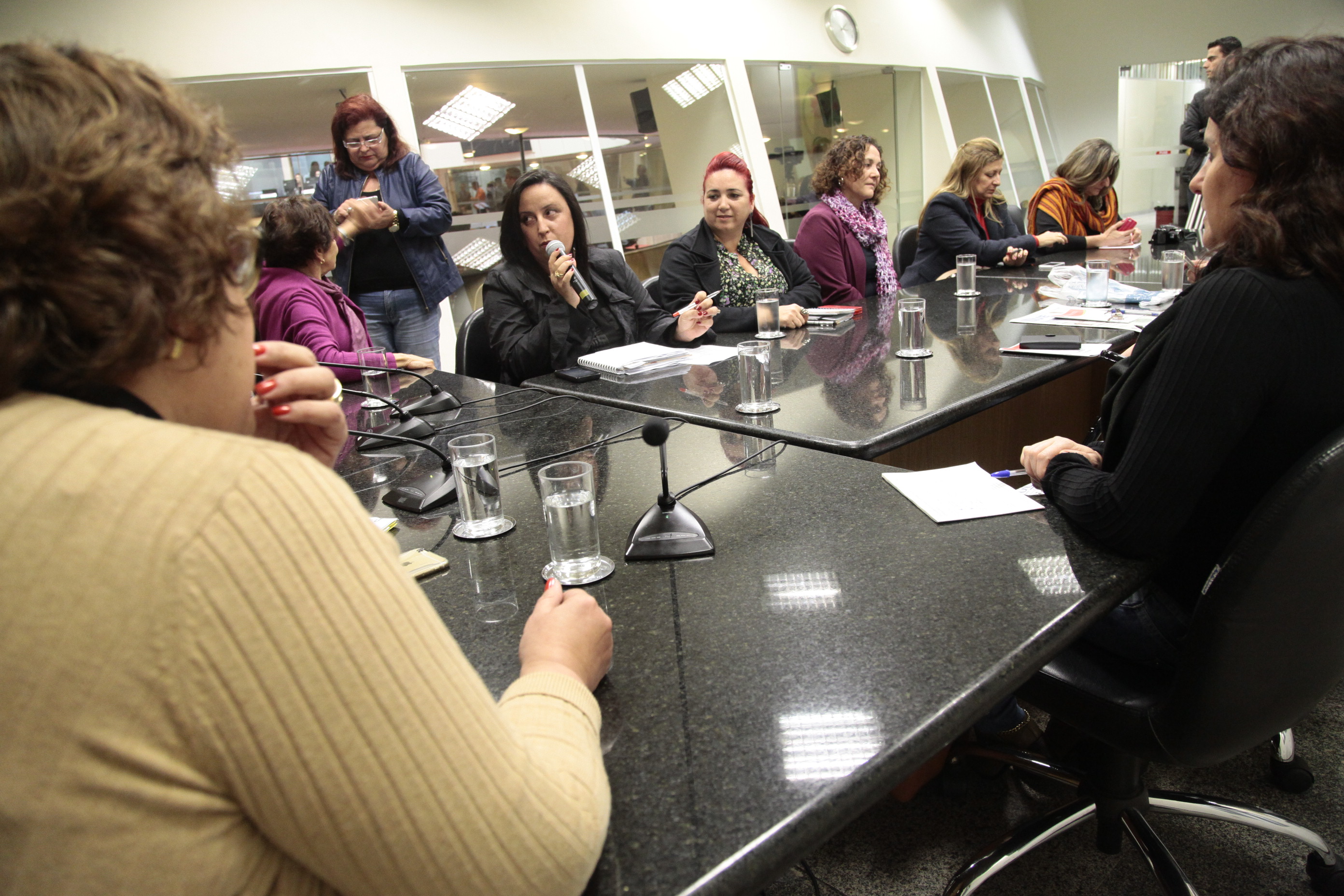 Reunião da Bancada Feminina. Foto: Miriam Zomer/Agência AL