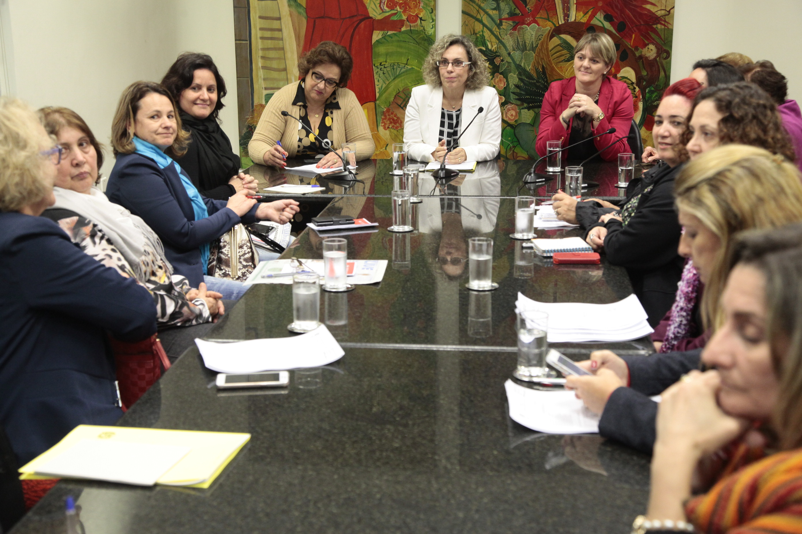 Reunião da Bancada Feminina. Foto: Miriam Zomer/Agência AL