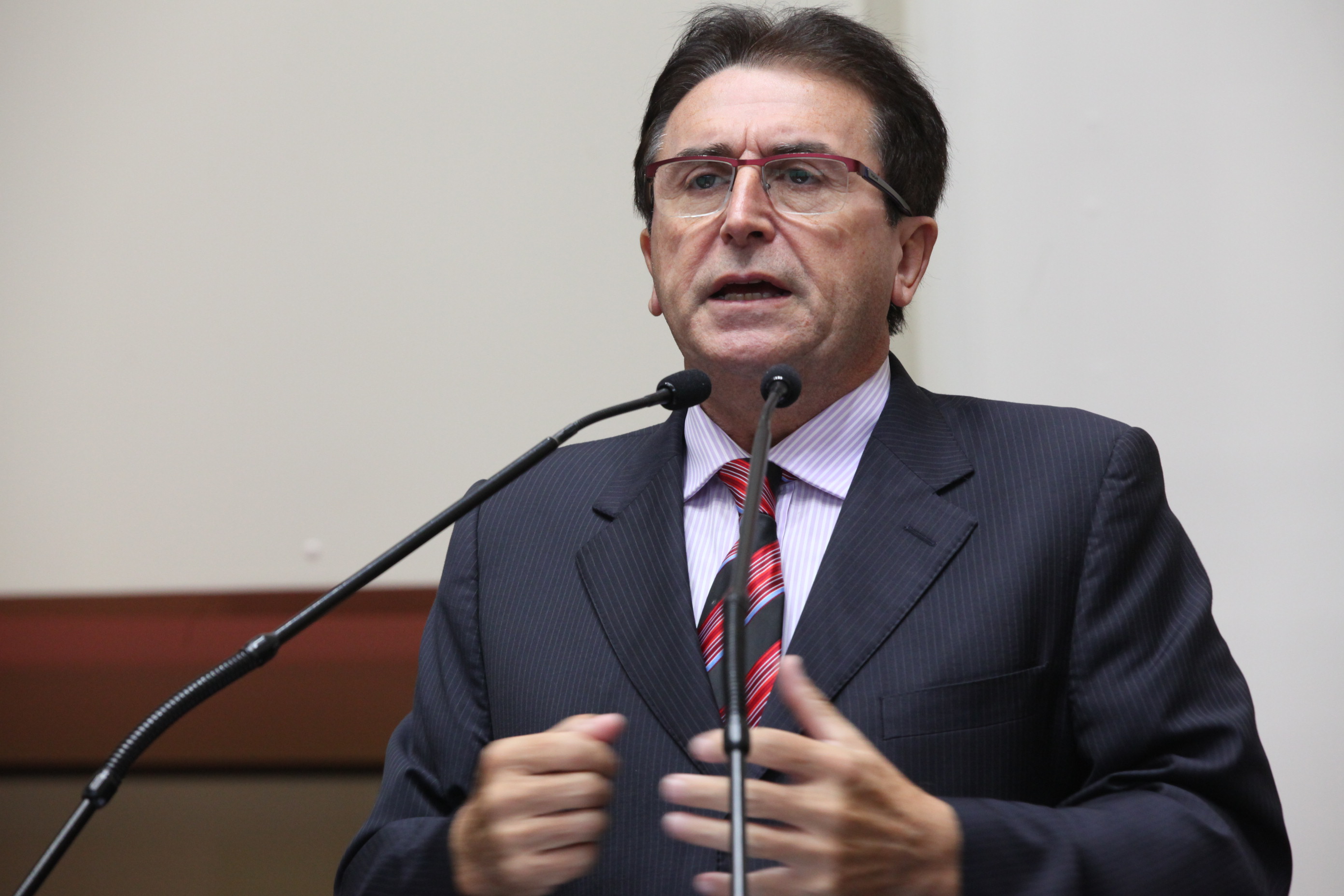 Sessão Ordinária. Deputado Antônio Aguiar (PMDB) Foto: Eduardo Guedes de Oliveira / Agência AL