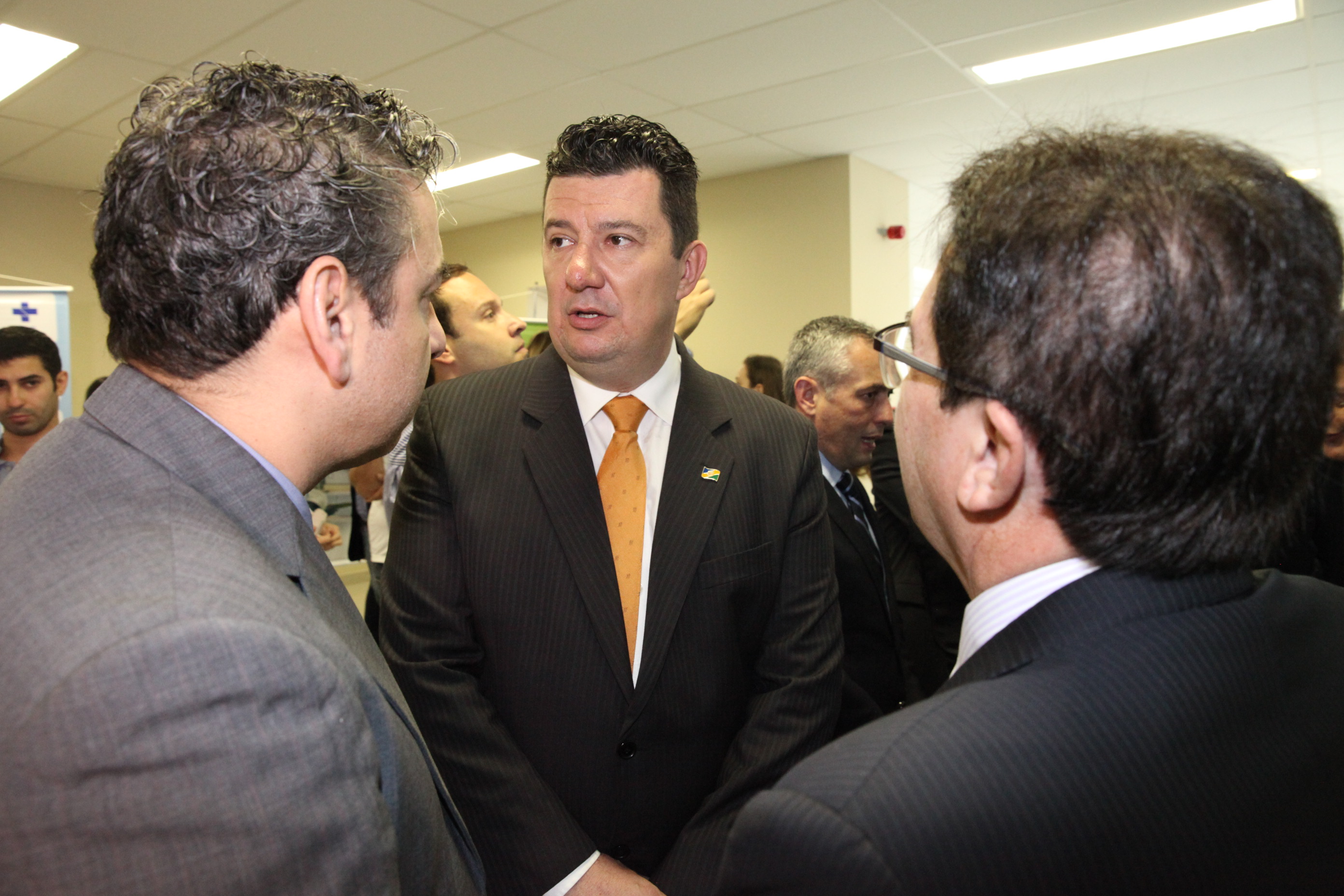 Inauguração do Hospital de Biguaçu. Foto: Fábio Queiroz / Agência AL