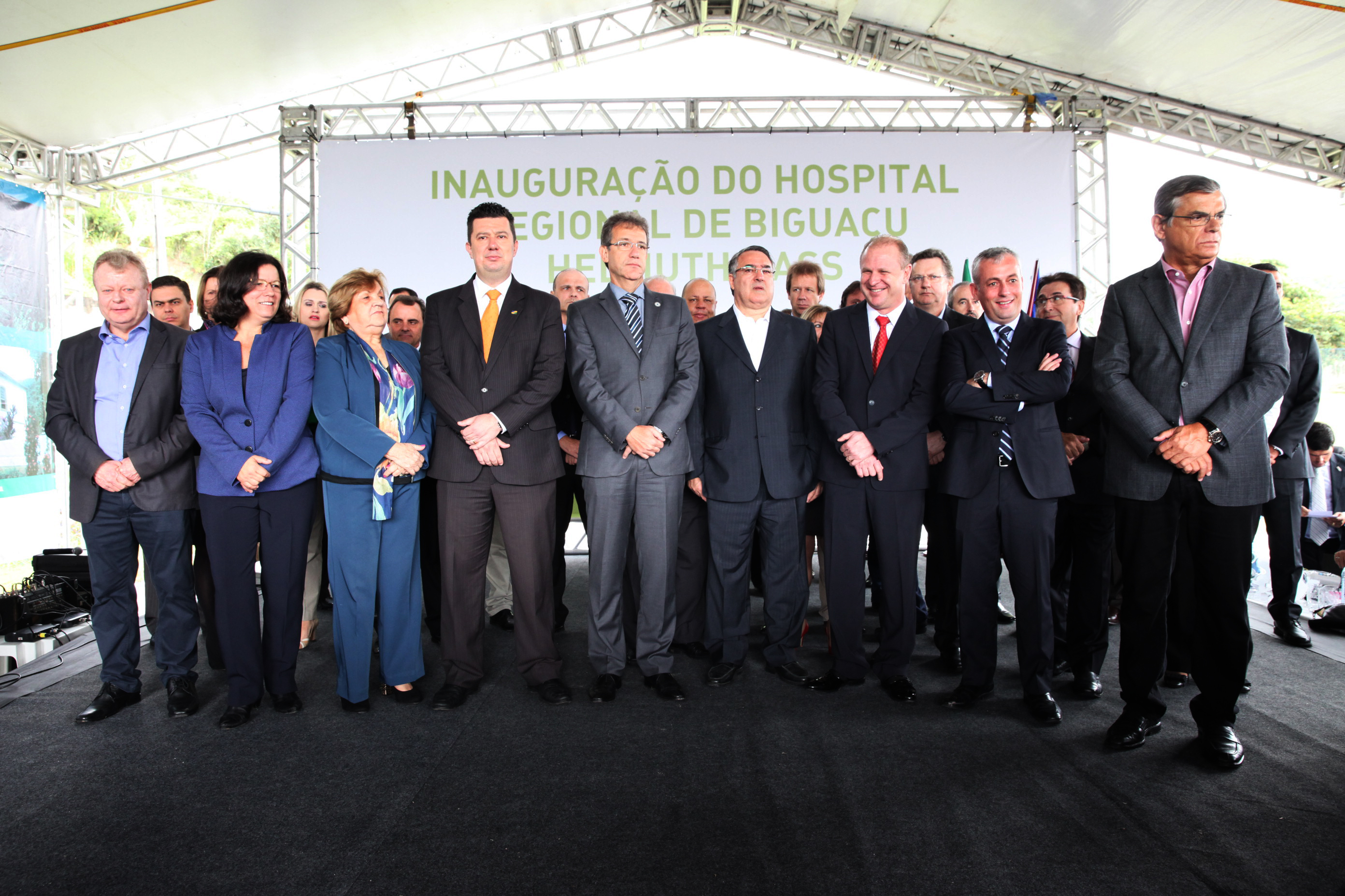 Inauguração Hospital Biguaçu