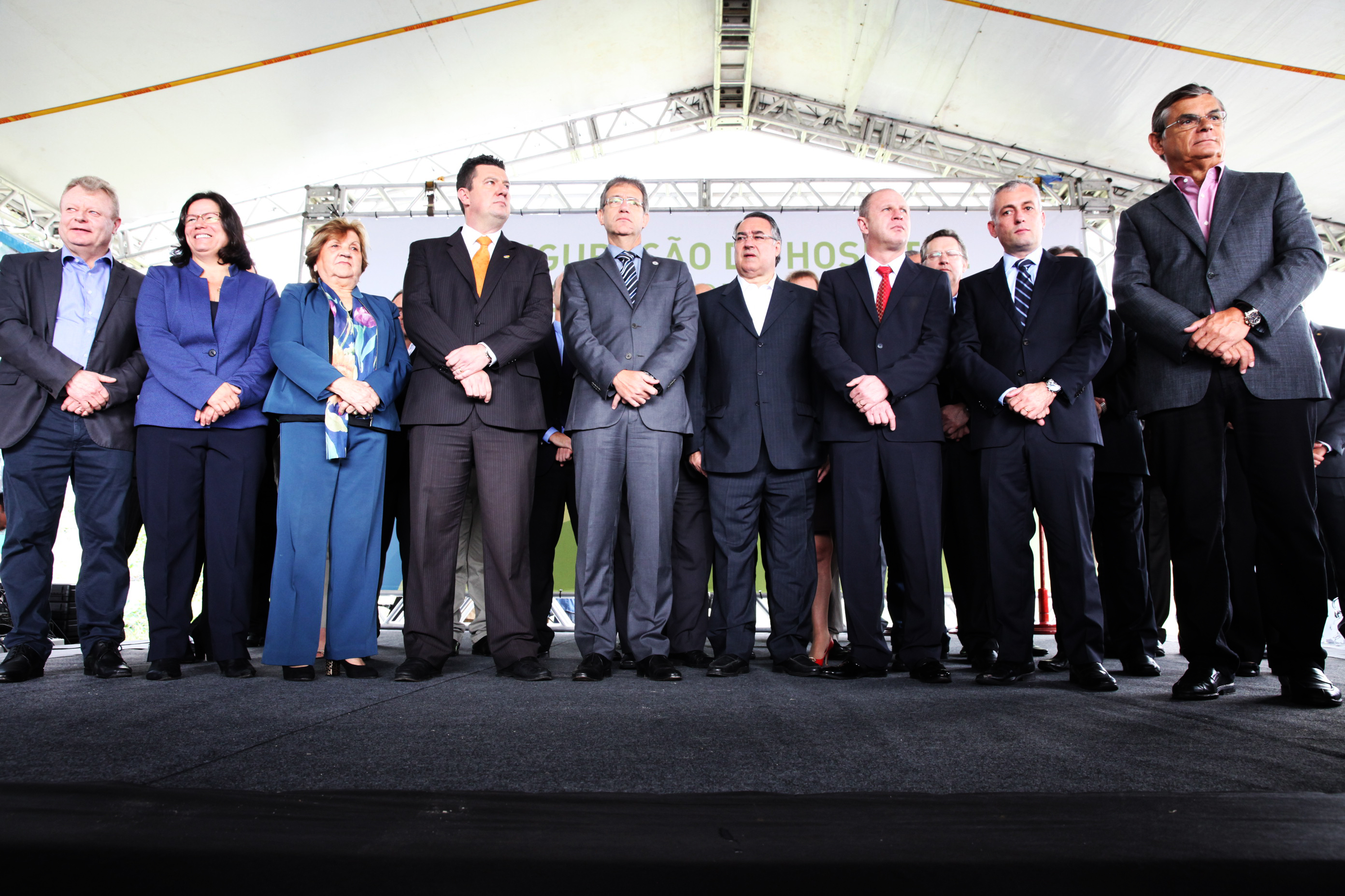 Inauguração do Hospital de Biguaçu. Foto: Fábio Queiroz / Agência AL