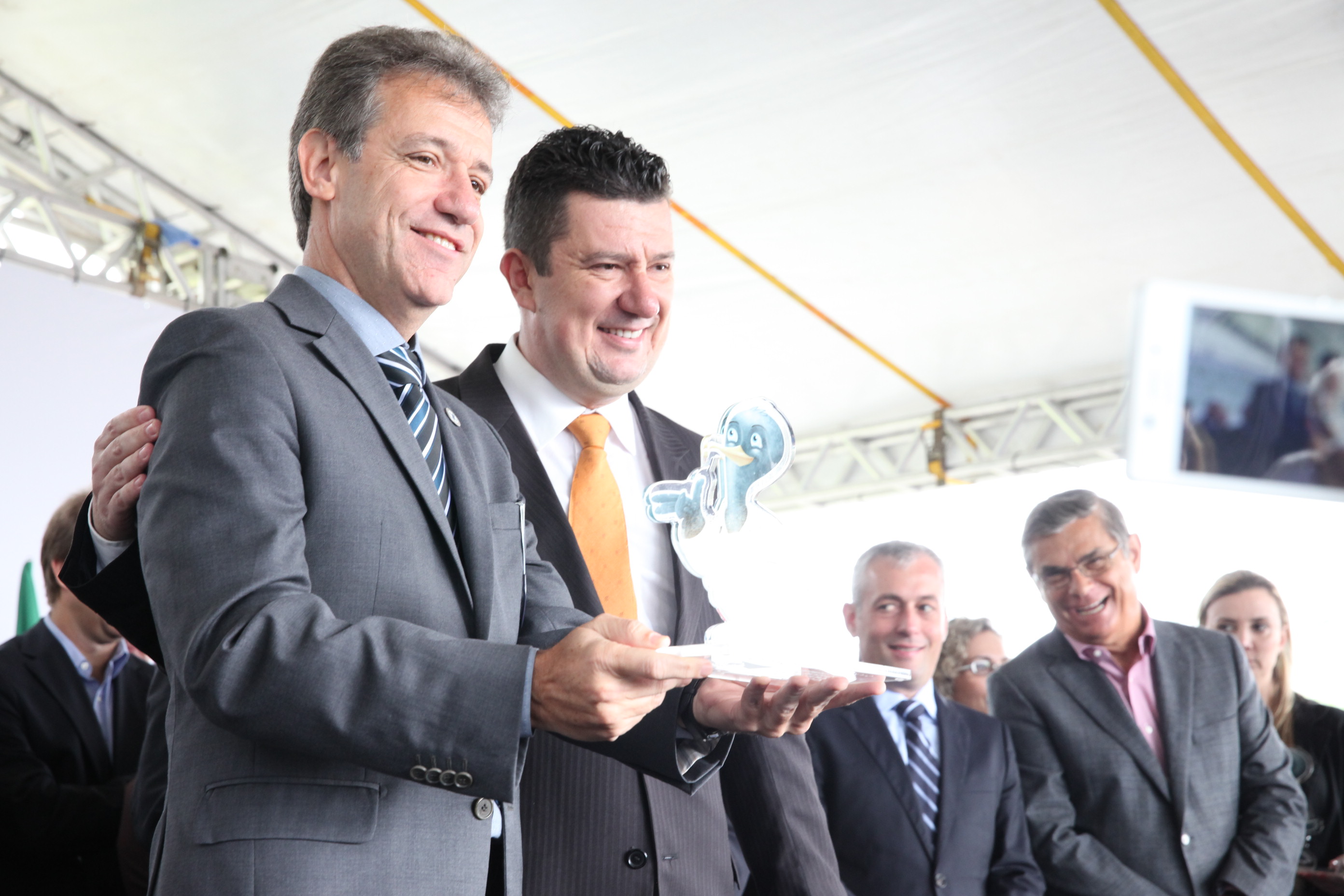 Inauguração do Hospital de Biguaçu. Foto: Fábio Queiroz / Agência AL