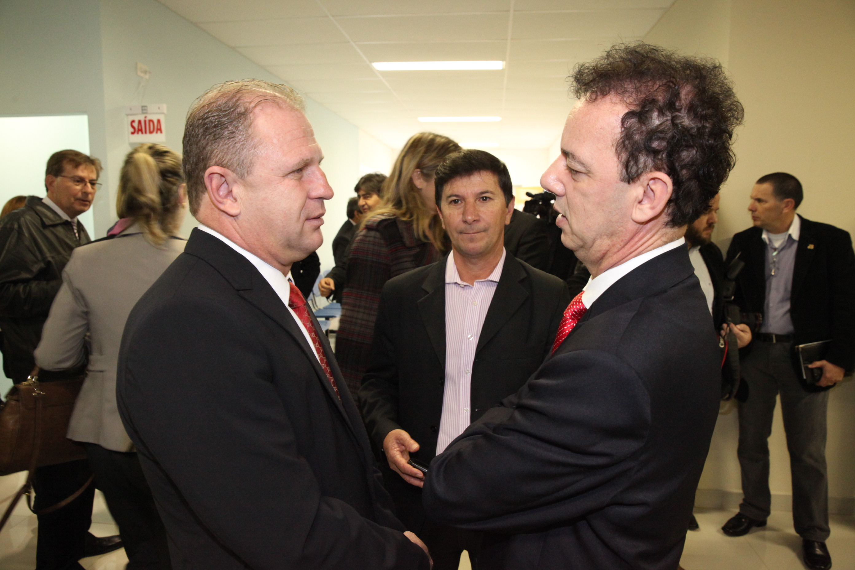 Inauguração do Hospital de Biguaçu. Foto: Fábio Queiroz / Agência AL