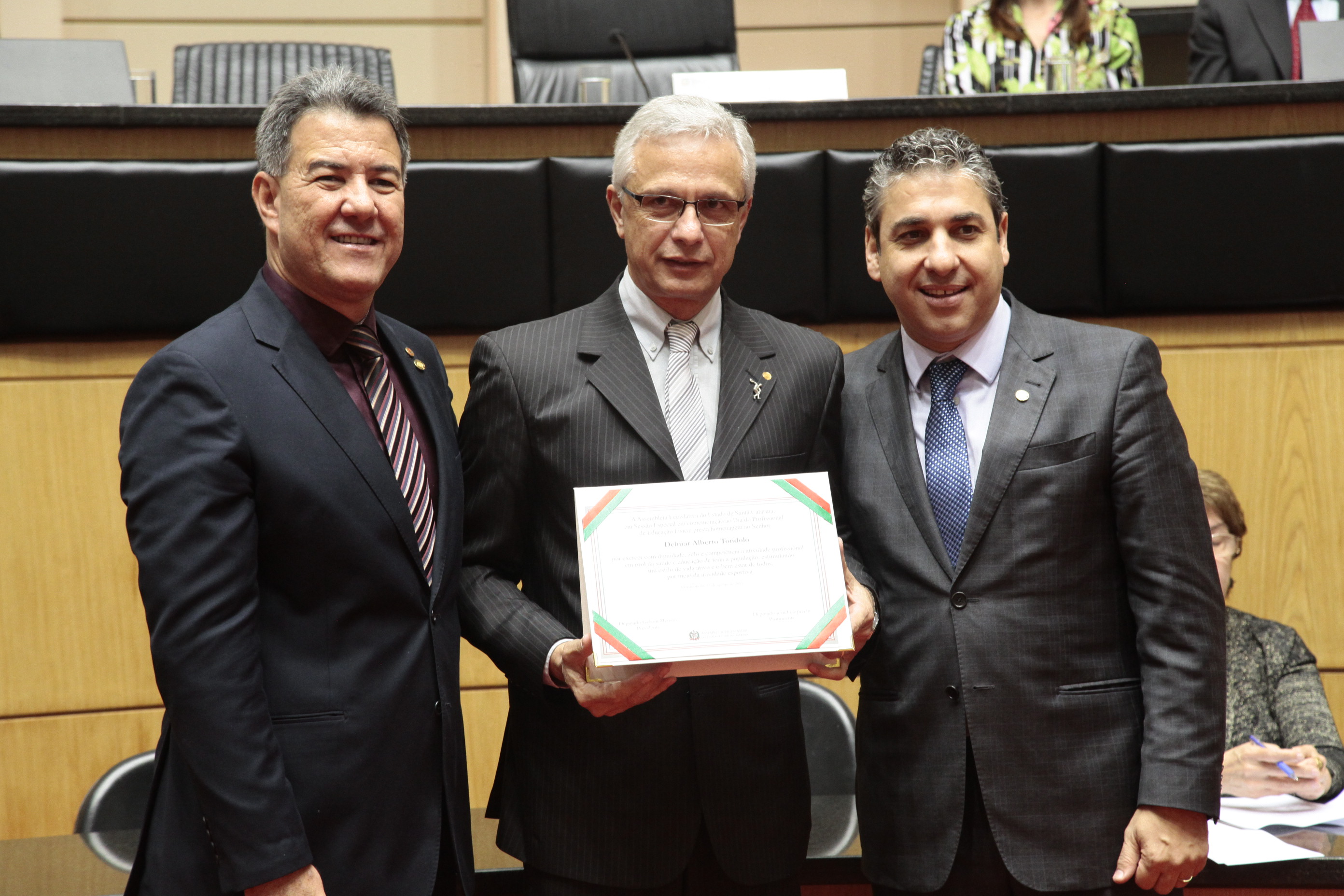 Sessão Especial em homenagem ao Dia do Profissional de Educação Física. Fotos: Miriam Zomer/Agência AL