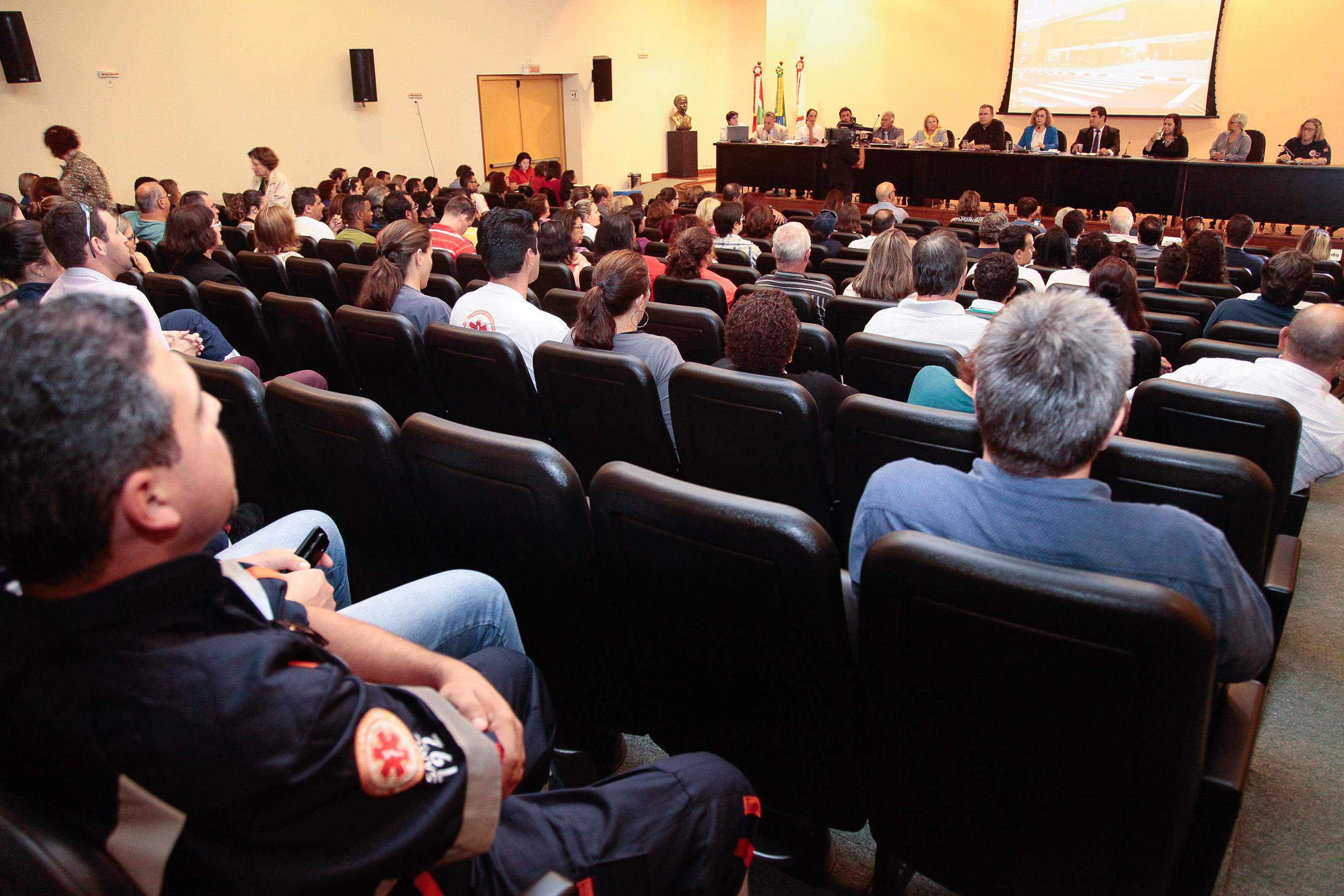 Audiência Pública sobre a Gestão do SAMU. Foto: Miriam Zomer/Agência AL