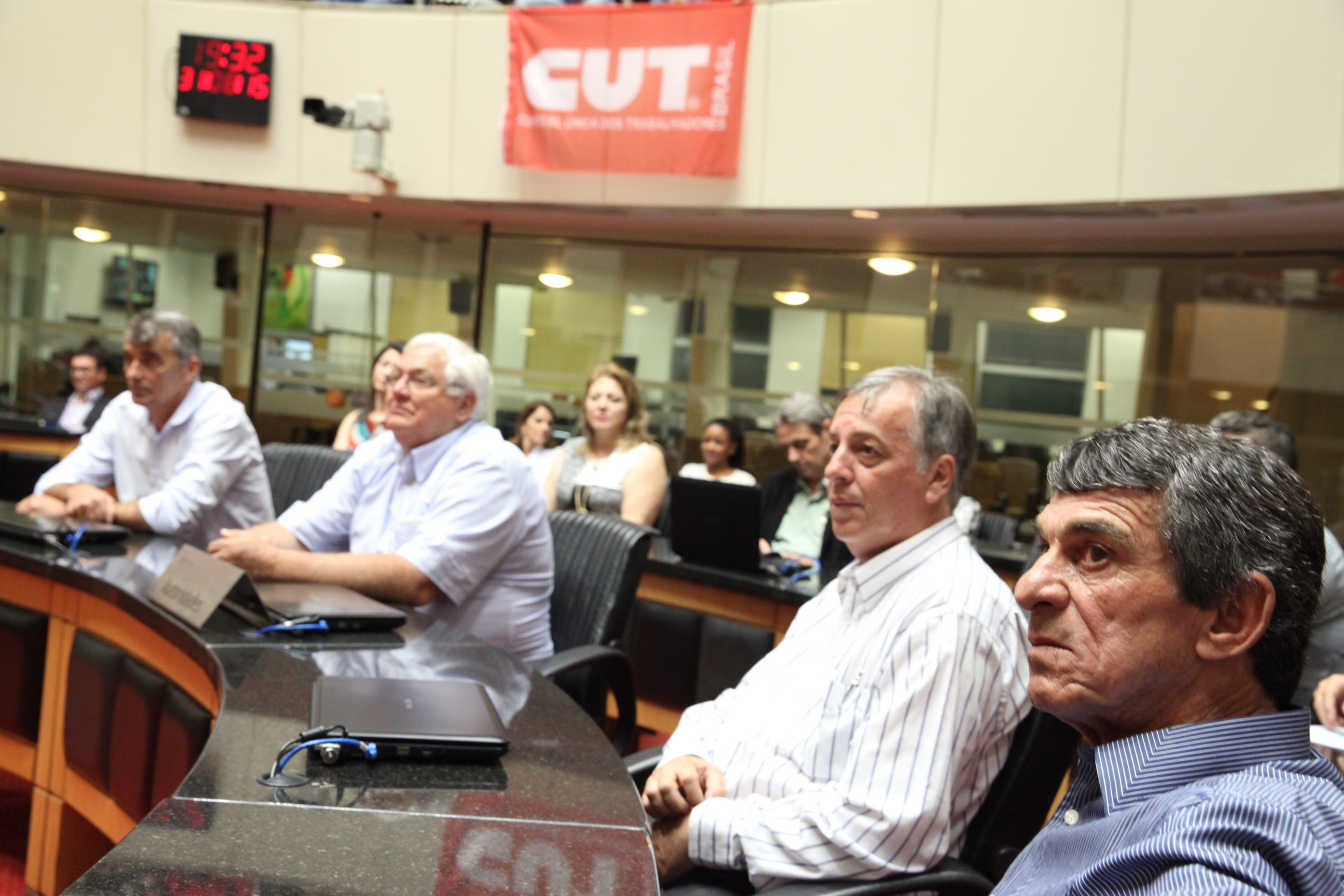 Sessão Especial em homenagem ao Sindicato dos Trabalhadores da Indústria da Alimentação de Criciúma. Foto: Fábio Queiroz / Agência AL