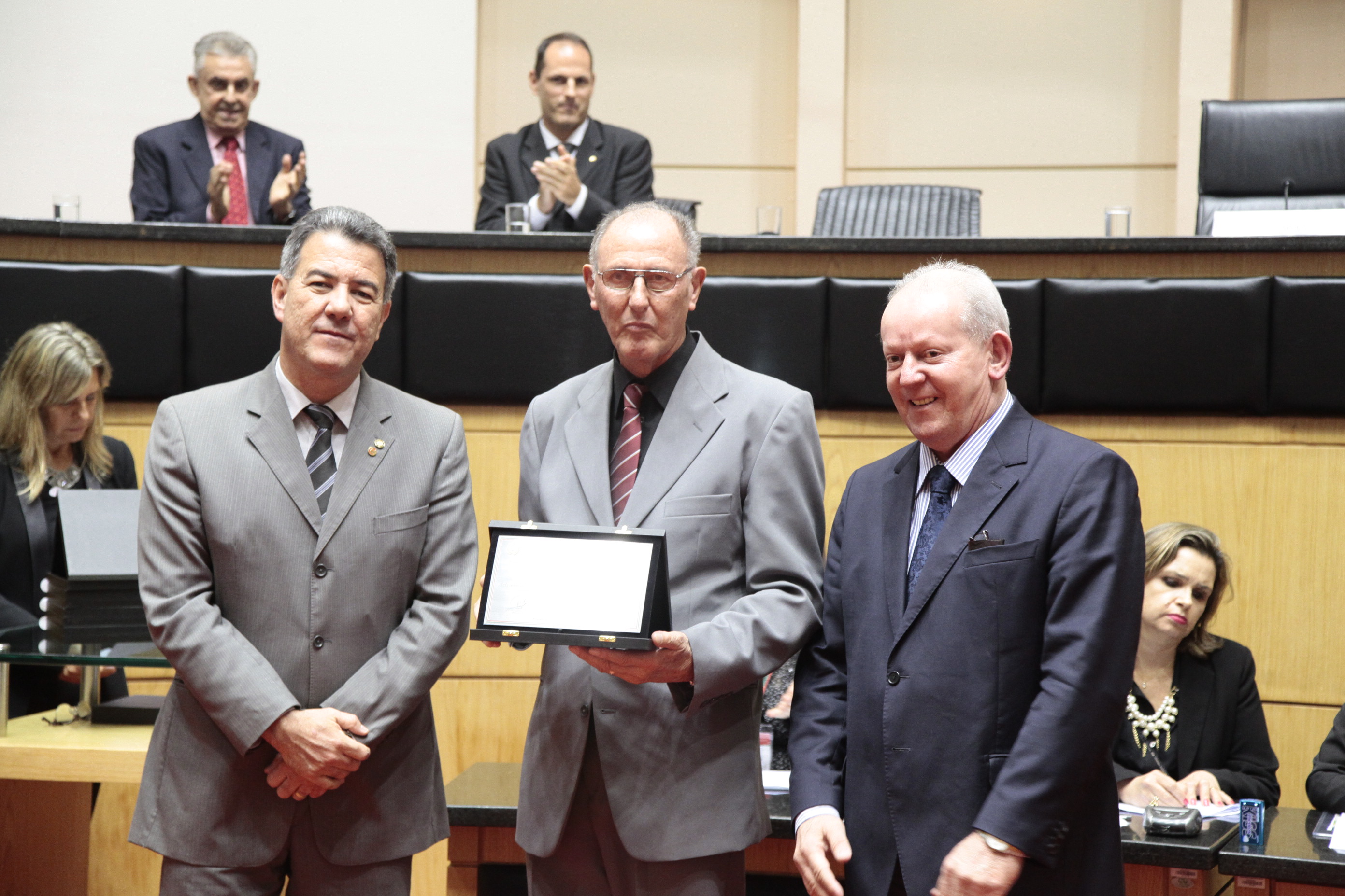 Sessão Especial em homenagem aos 100 anos do Clube Náutico Francisco Martinelli. Foto: Miriam Zomer/Agência AL