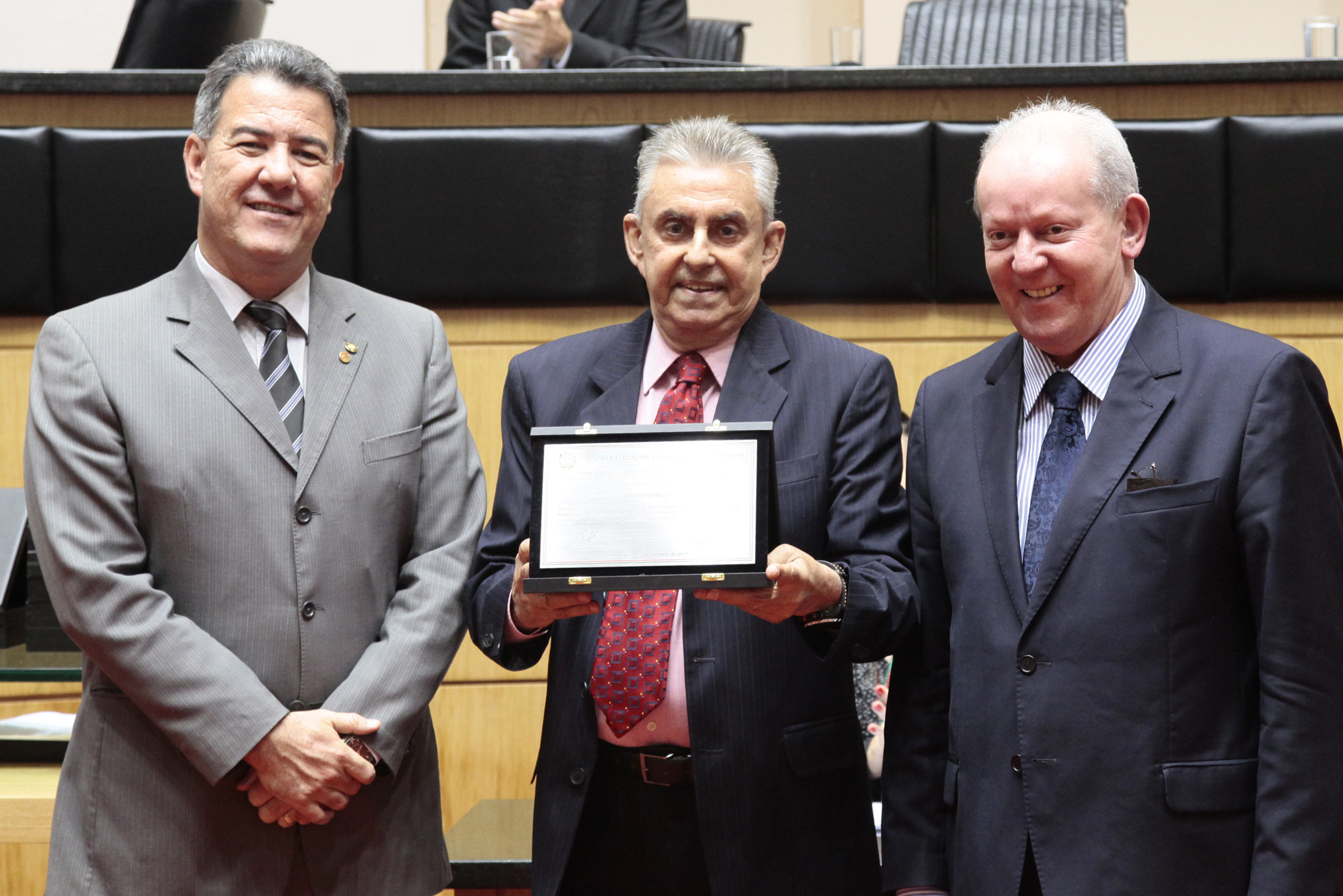 Sessão Especial em homenagem aos 100 anos do Clube Náutico Francisco Martinelli. Foto: Miriam Zomer/Agência AL