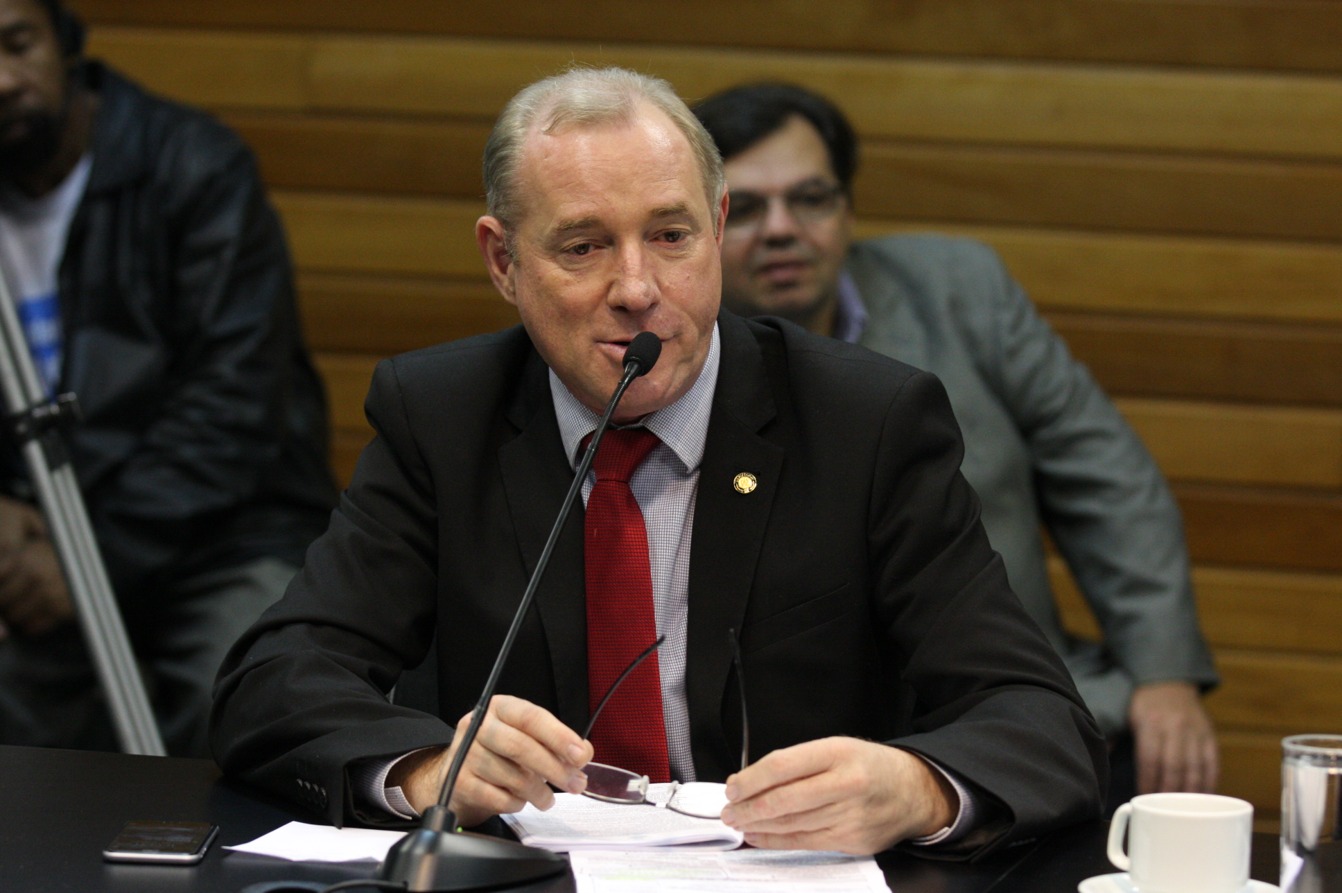 Comissão de Constituição de Justiça. Dep: Aldo Schneider (PMDB). Foto: Yuri Santos / Agênica AL