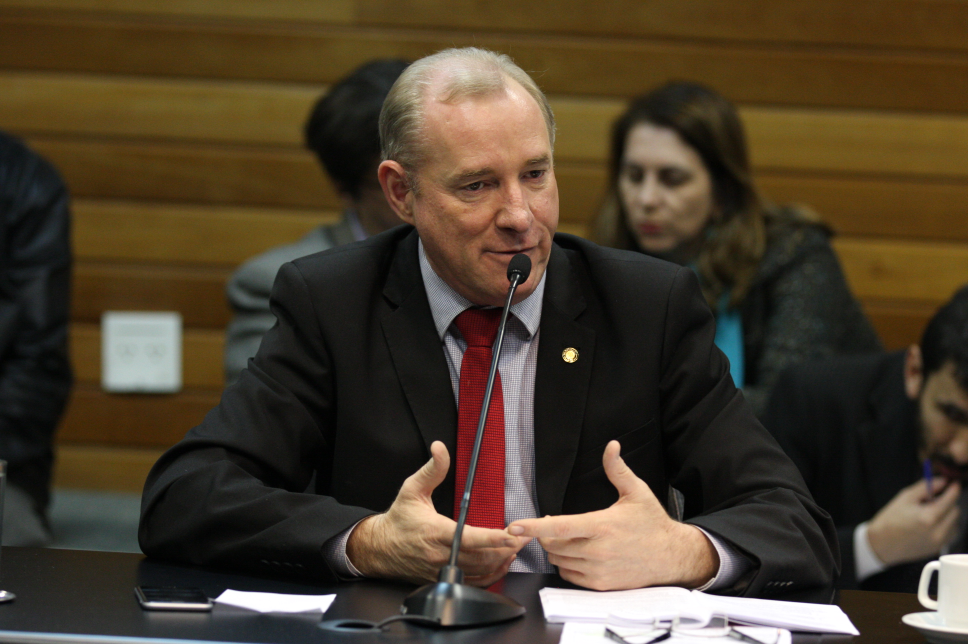 Comissão de Constituição de Justiça. Dep: Aldo Schneider (PMDB). Foto: Yuri Santos / Agênica AL