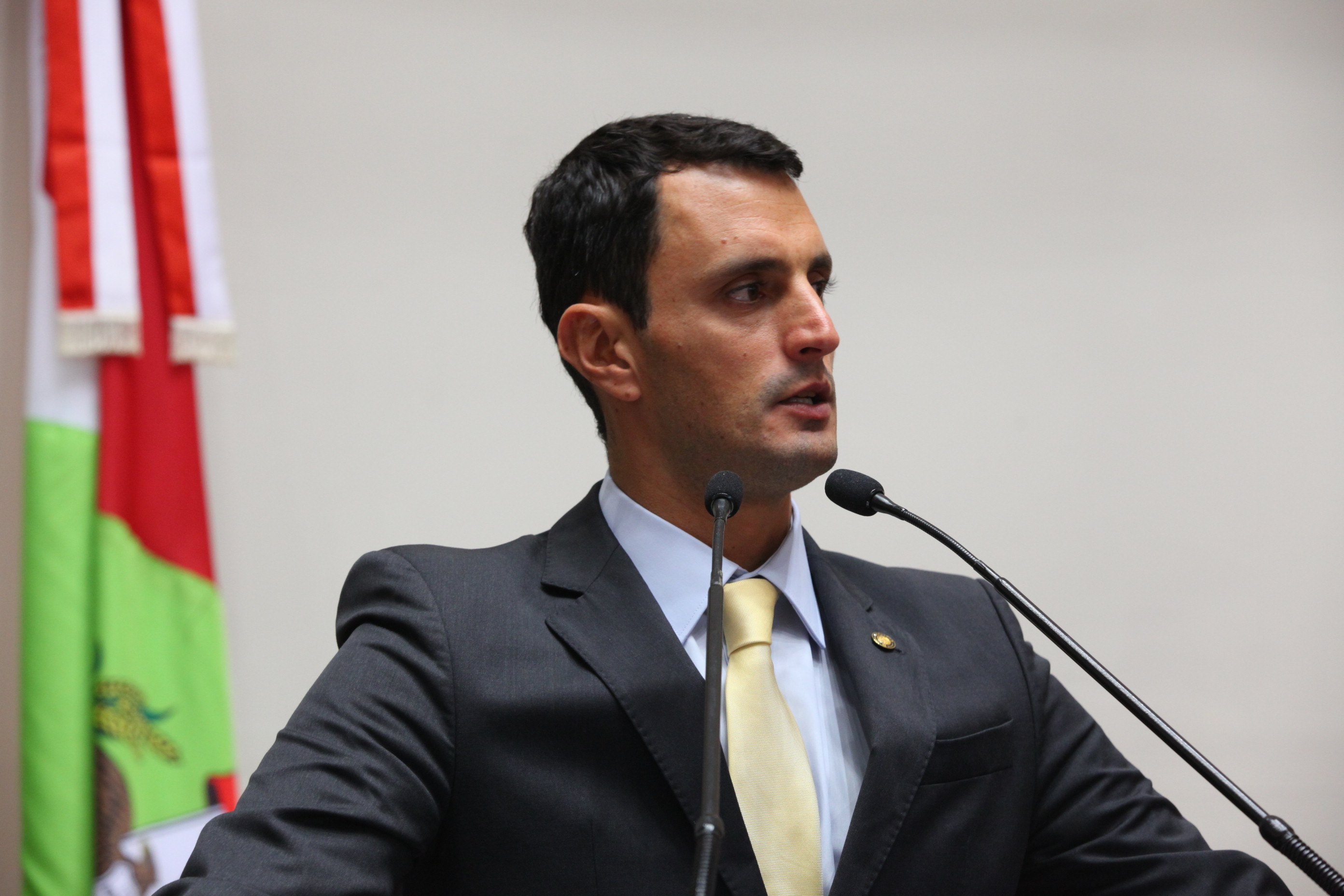 Sessão Ordinária da Assembleia Legislativa do Estado de Santa Catarina. Deputado João Amin (PP) - Fotos: Eduardo Guedes de Oliveira/Agência AL