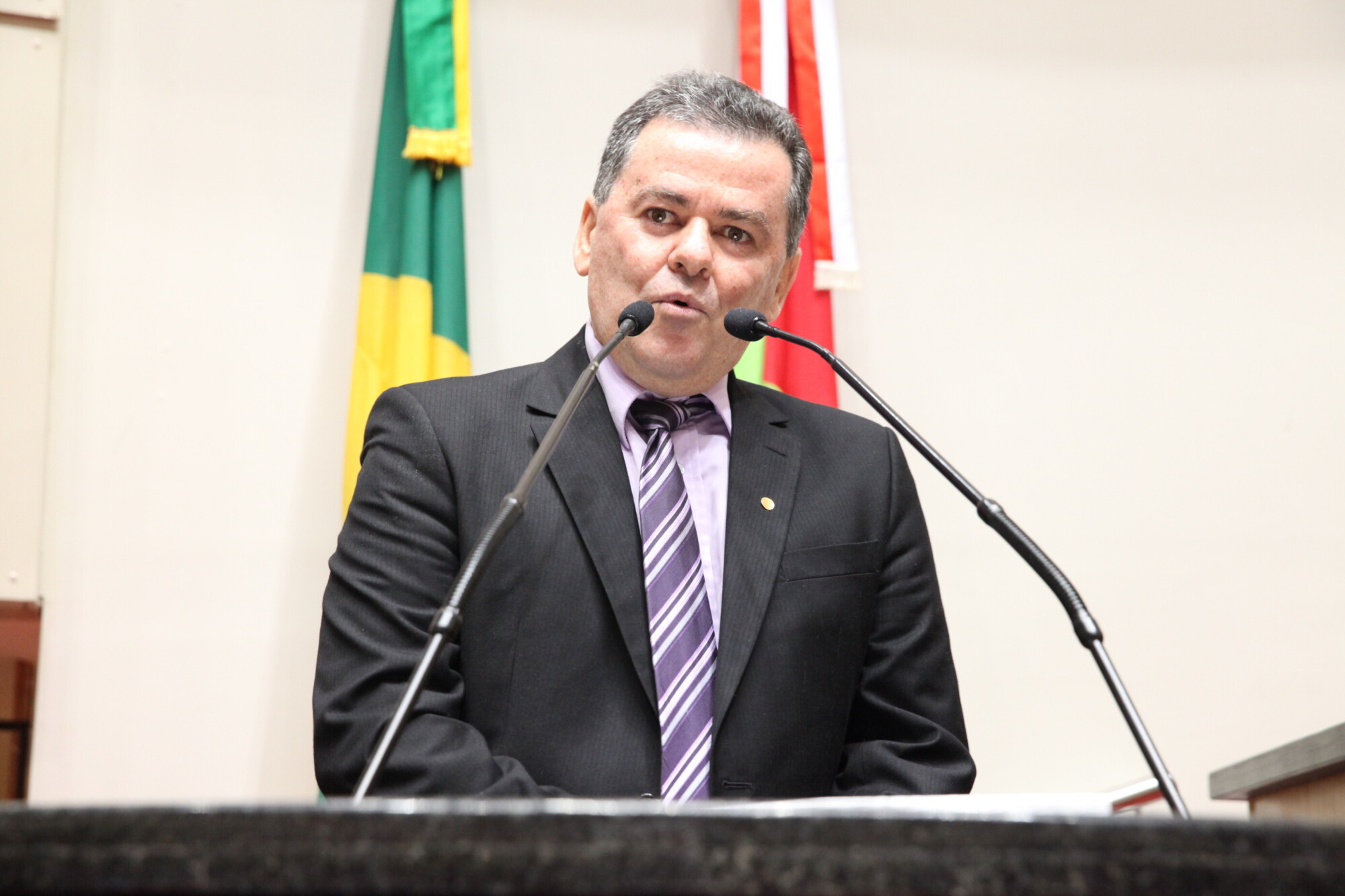 Presidente do Sintiacr, Célio Alves Dias