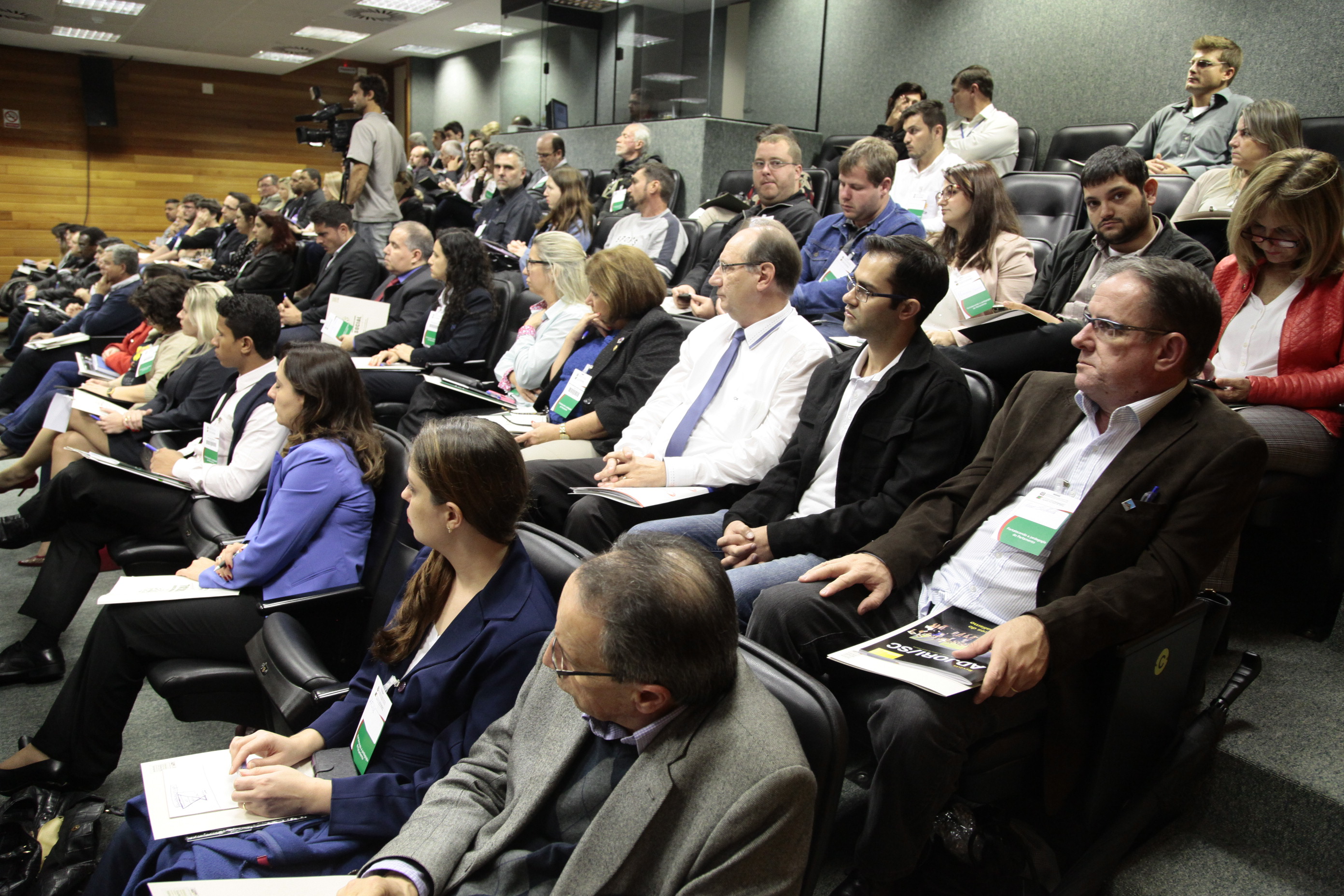 II Seminário de Certificação de Responsabilidade Social - Uma Atitude de Valor Catarinense. Foto: Miriam Zomer/Agência AL