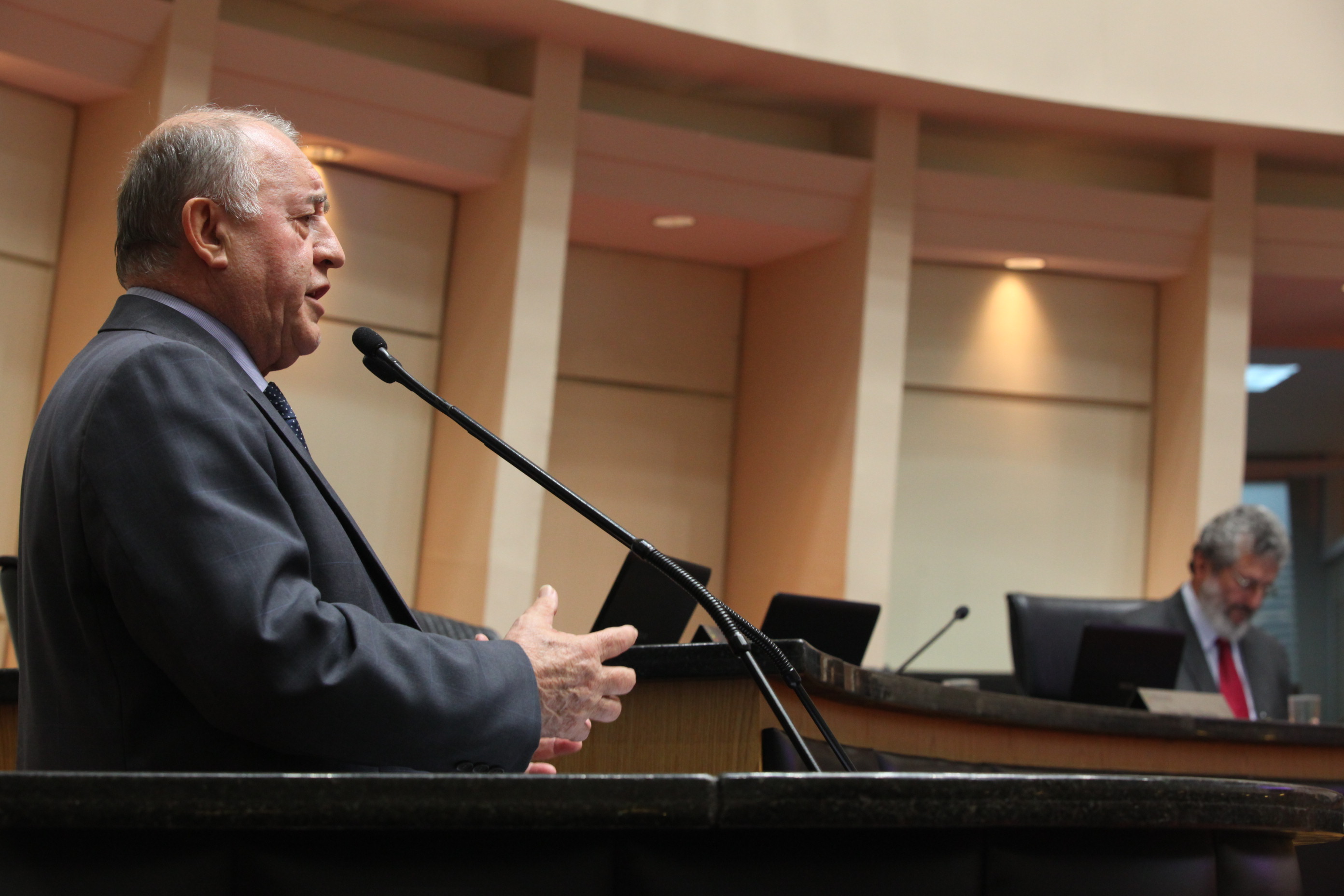 Sessão Ordinária da Assembleia Legislativa do Estado de Santa Catarina. Deputado Natalino Lazare (PR) - Foto: Eduardo Guedes de Oliveira/Agência AL
