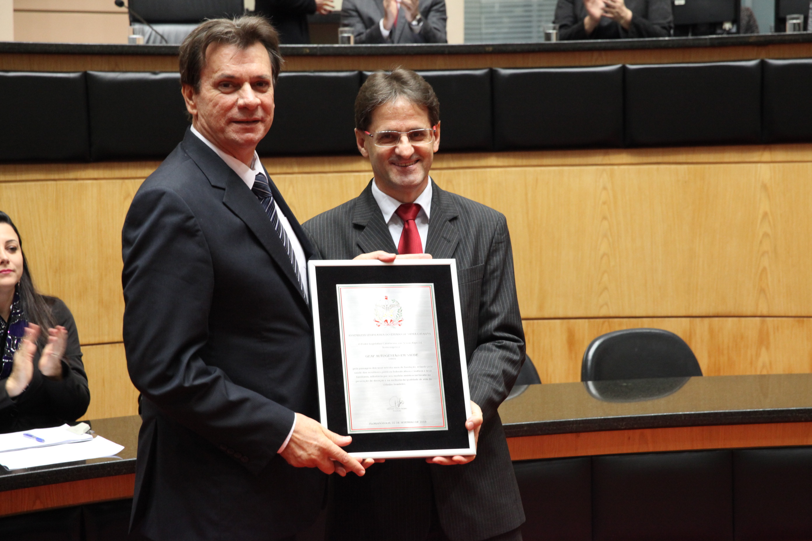 Sessão Especial em homenagem aos 70 anos da GEAP. Foto: Fábio Queiroz / Agência AL