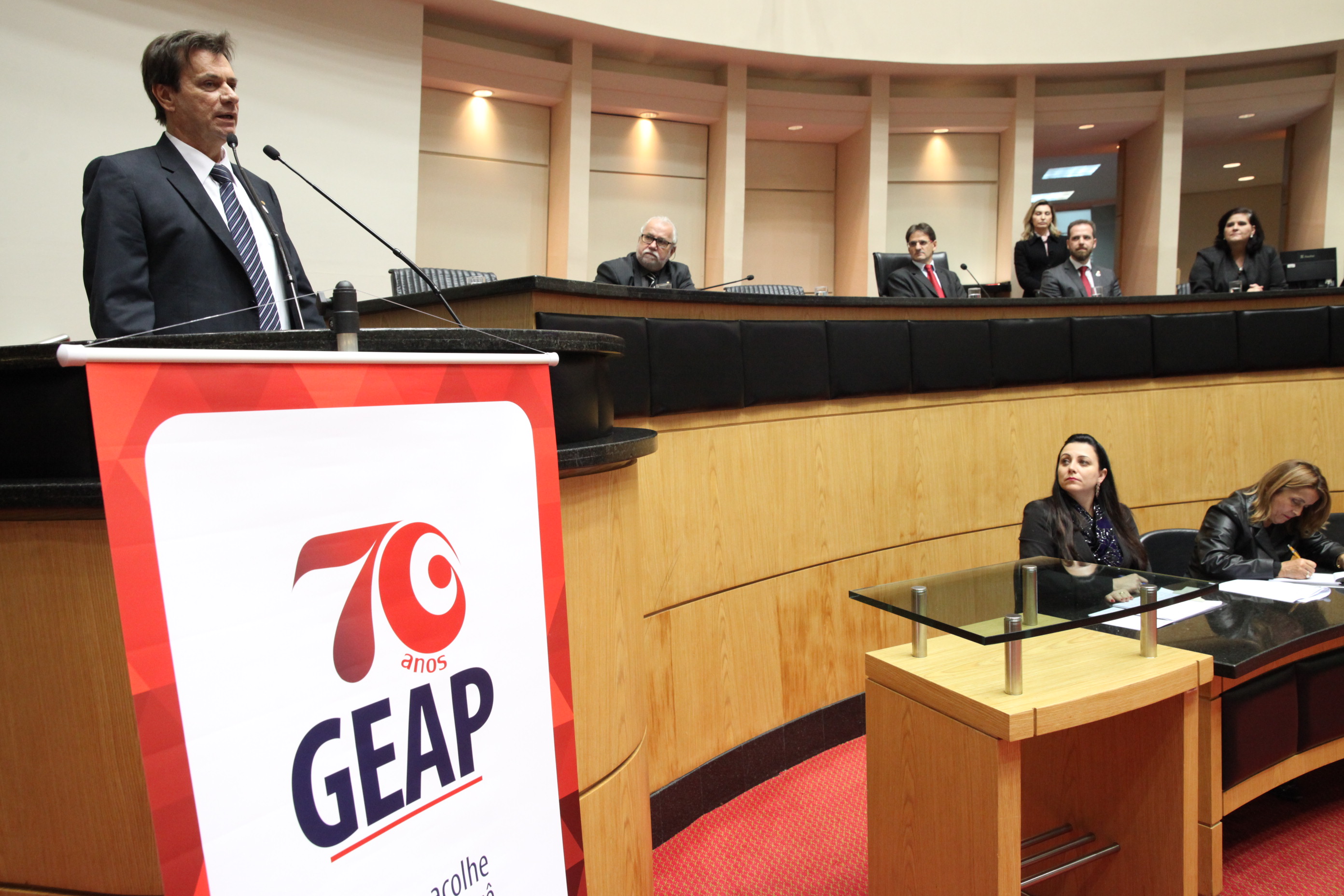 Sessão Especial em homenagem aos 70 anos da GEAP. Foto: Fábio Queiroz / Agência AL