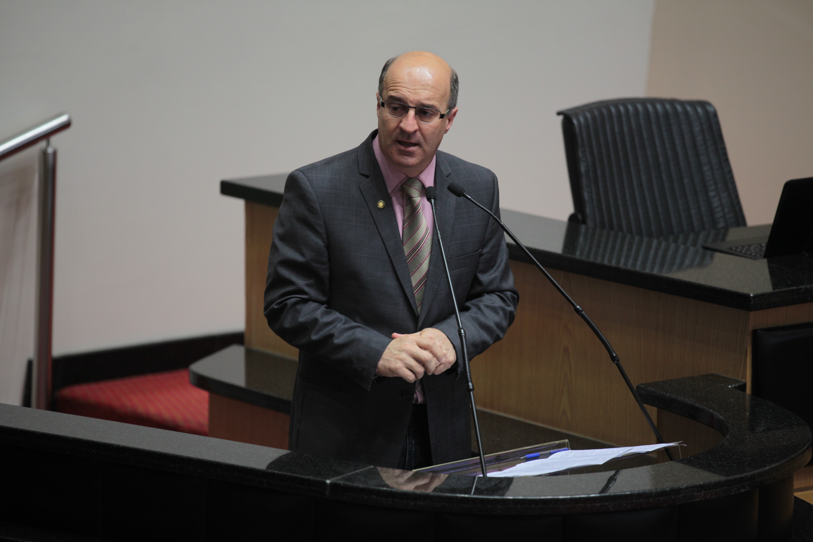Sessão Ordinária. Dep: José Milton Scheffer (PP). Foto: Solon Soares / Agênica AL
