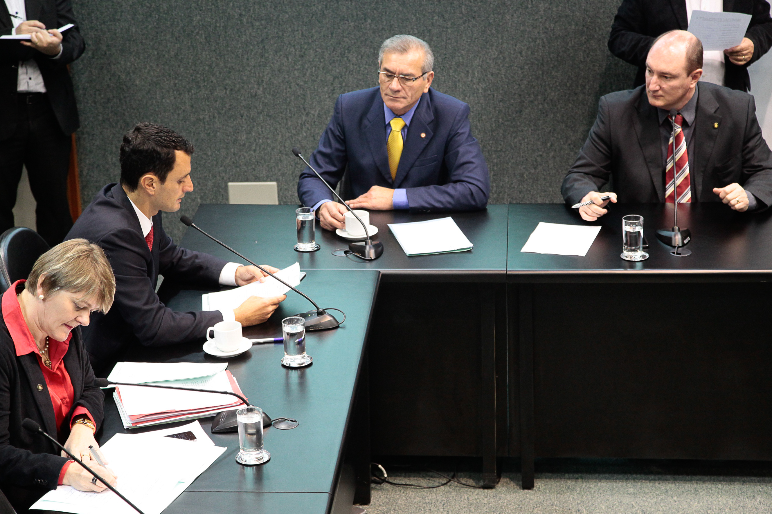Reunião da Comissão de Constituição e Justiça. Foto: Miriam Zomer/Agência AL