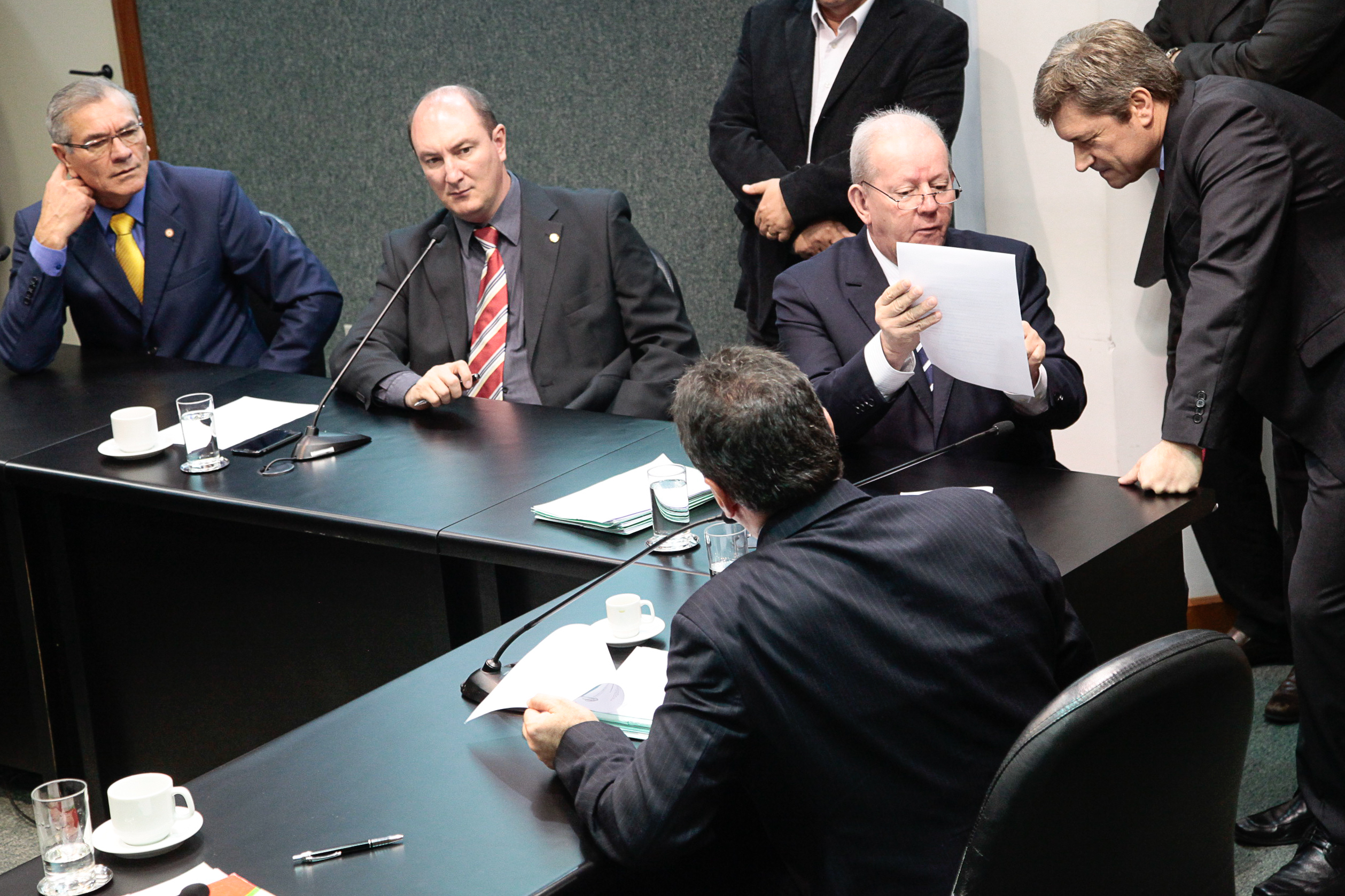 Reunião da Comissão de Constituição e Justiça. Foto: Miriam Zomer/Agência AL