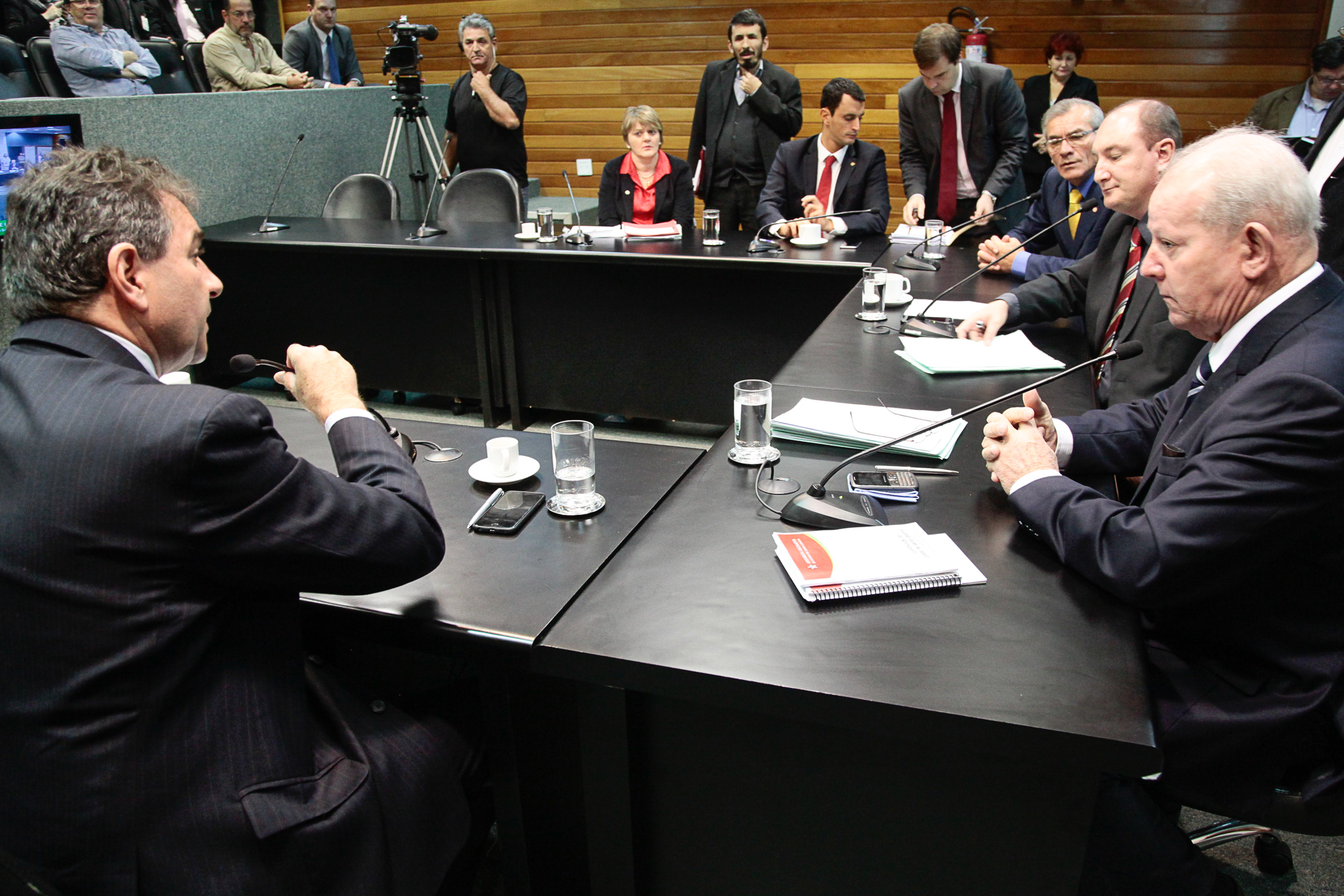 Reunião da Comissão de Constituição e Justiça. Foto: Miriam Zomer/Agência AL