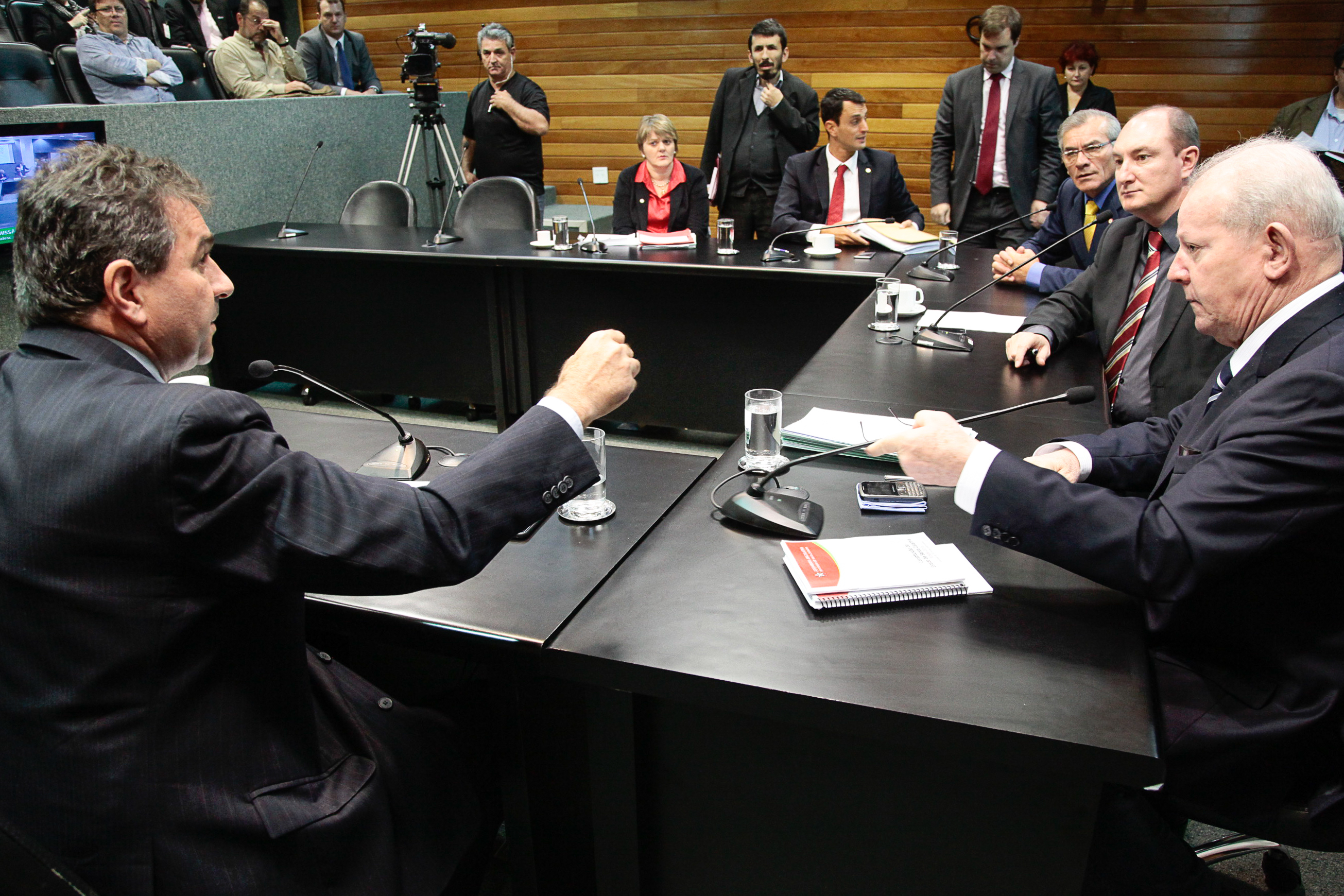 Reunião da Comissão de Constituição e Justiça. Foto: Miriam Zomer/Agência AL