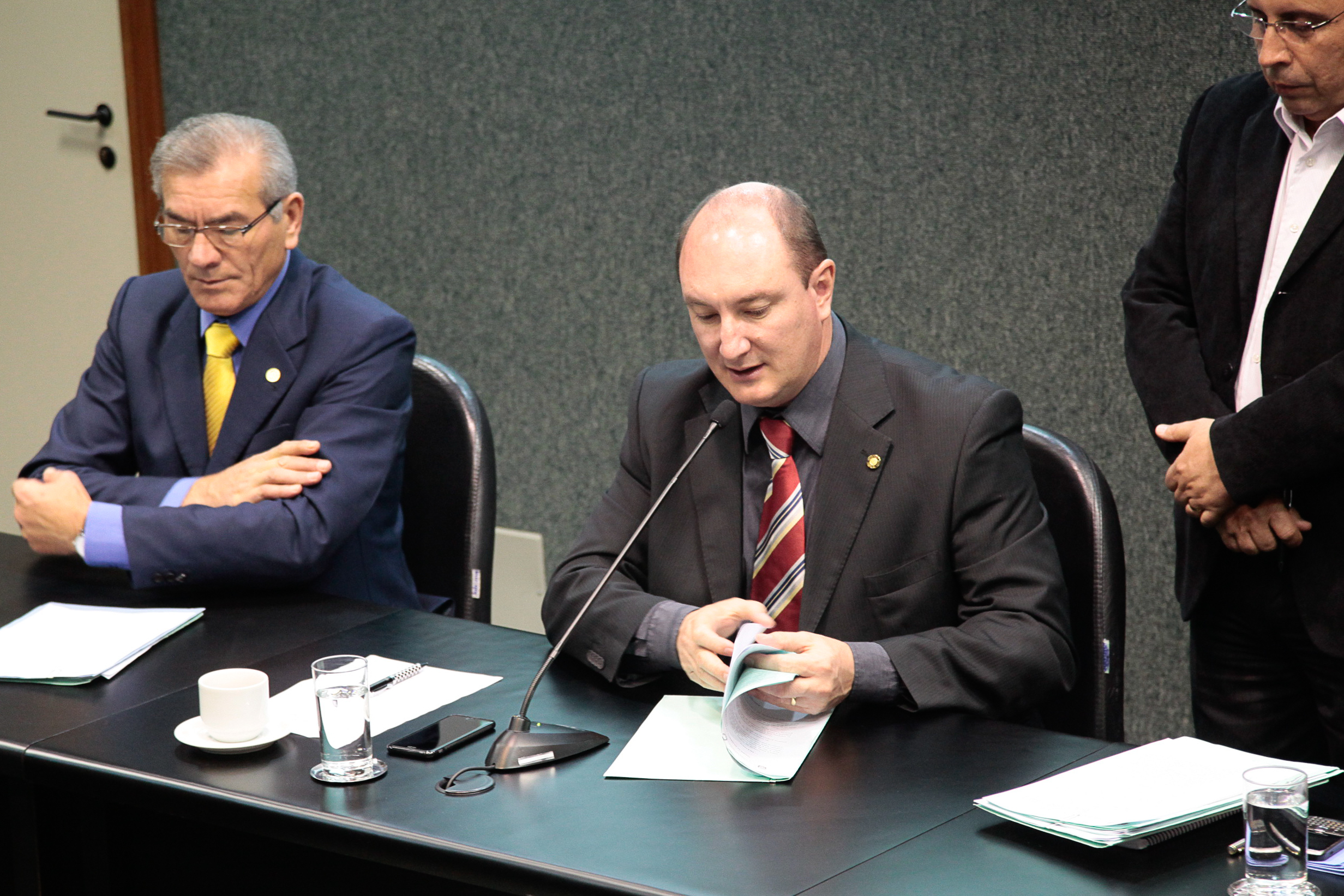 Reunião da Comissão de Constituição e Justiça. Foto: Miriam Zomer/Agência AL