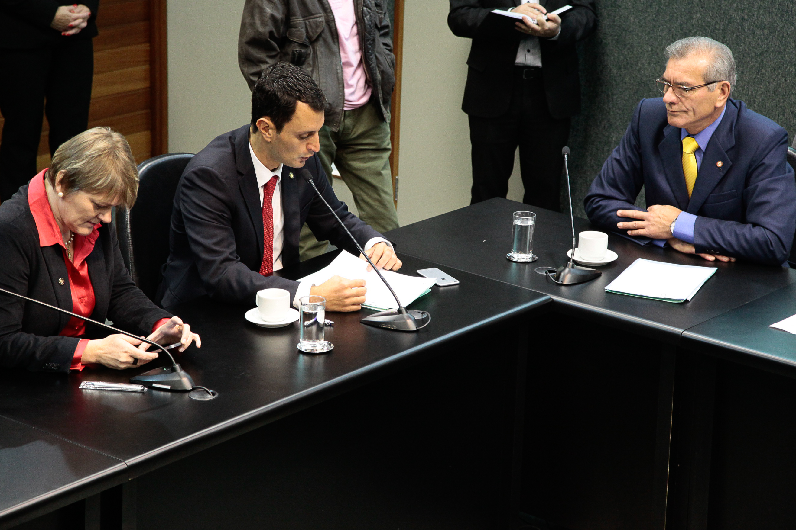 Reunião da Comissão de Constituição e Justiça. Foto: Miriam Zomer/Agência AL