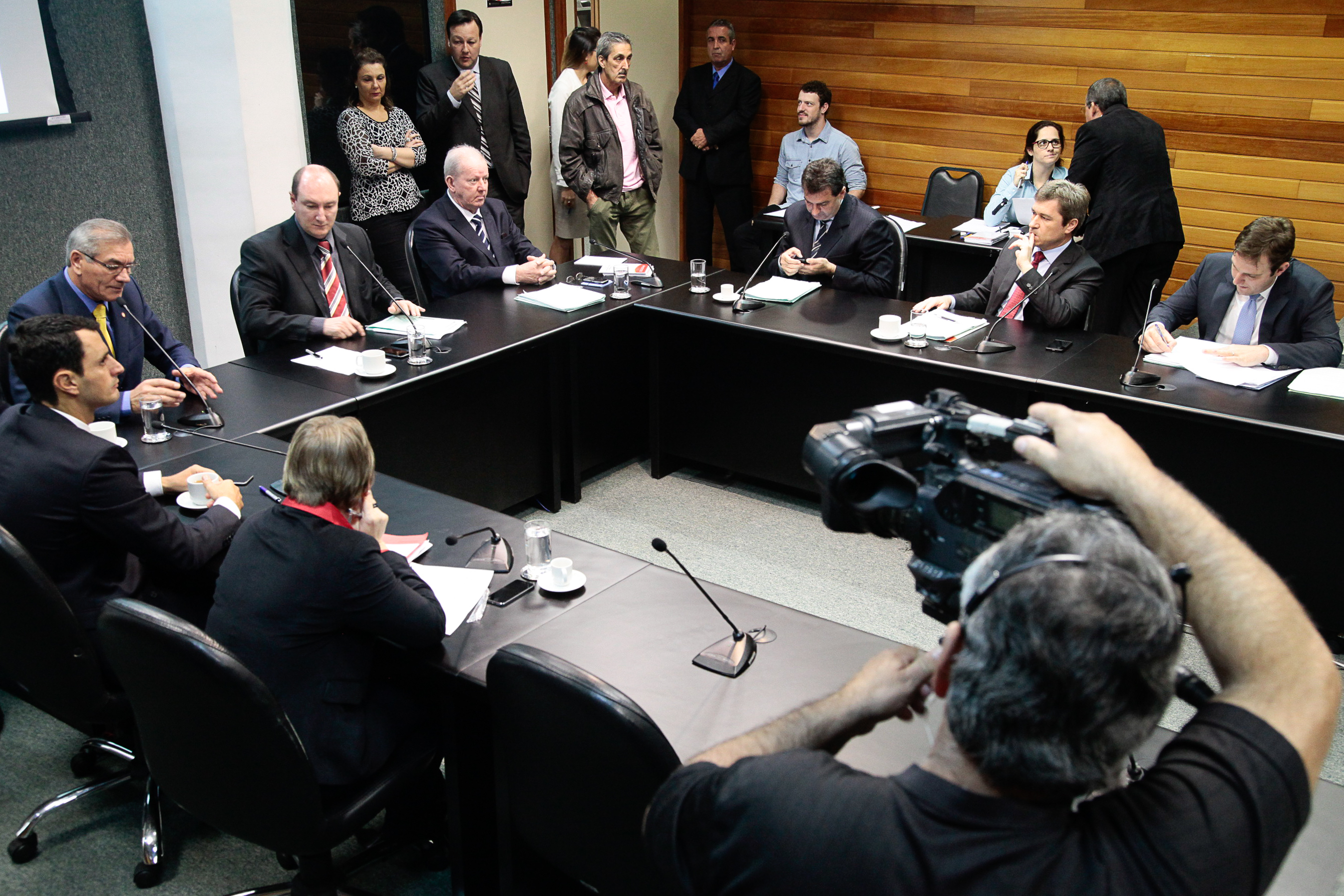 Reunião da Comissão de Constituição e Justiça. Foto: Miriam Zomer/Agência AL