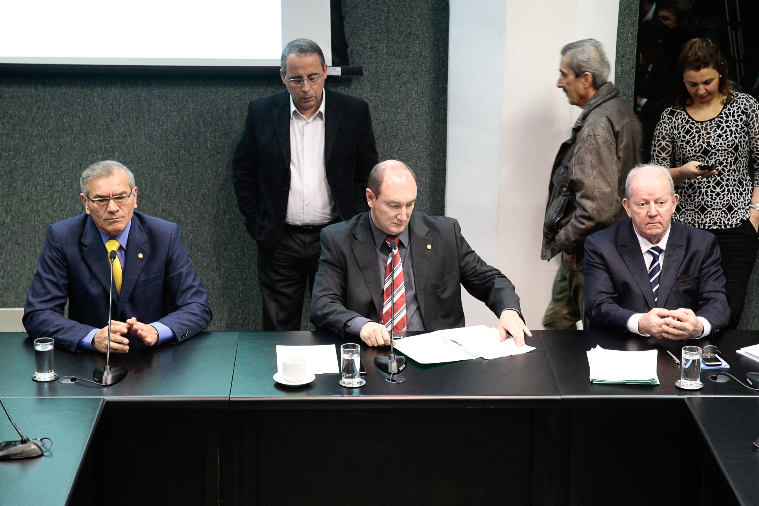Reunião da Comissão de Constituição e Justiça. Foto: Miriam Zomer/Agência AL