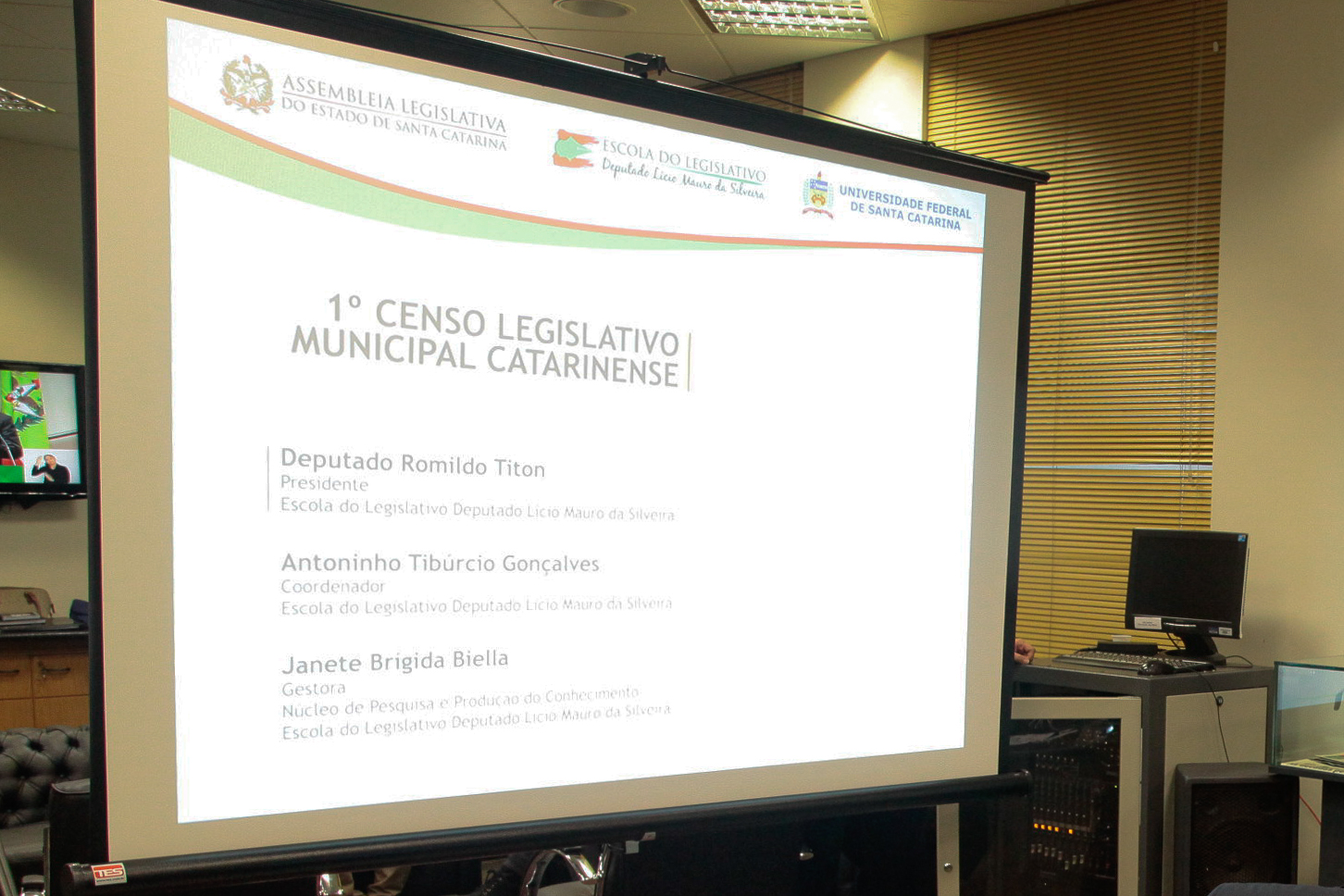 1º Censo Legislativo Municipal Catarinense