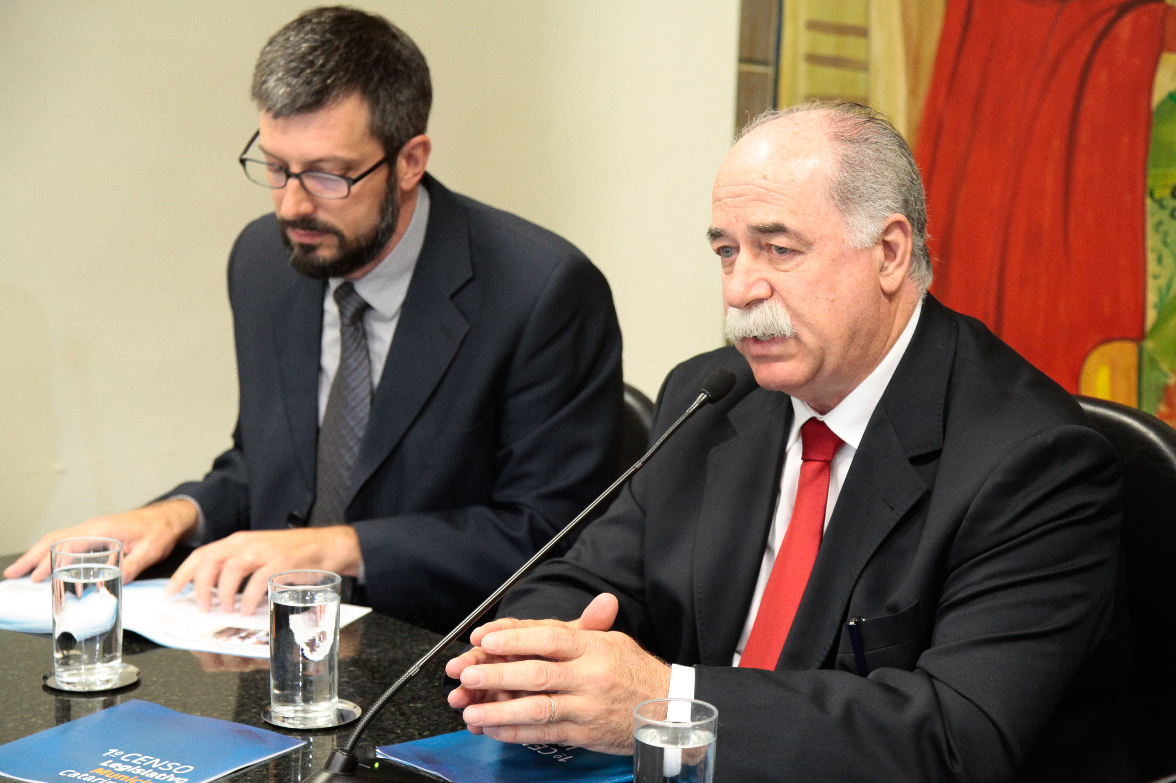 1º Censo Legislativo Municipal Catarinense. Foto:Miriam Zomer/Agência AL