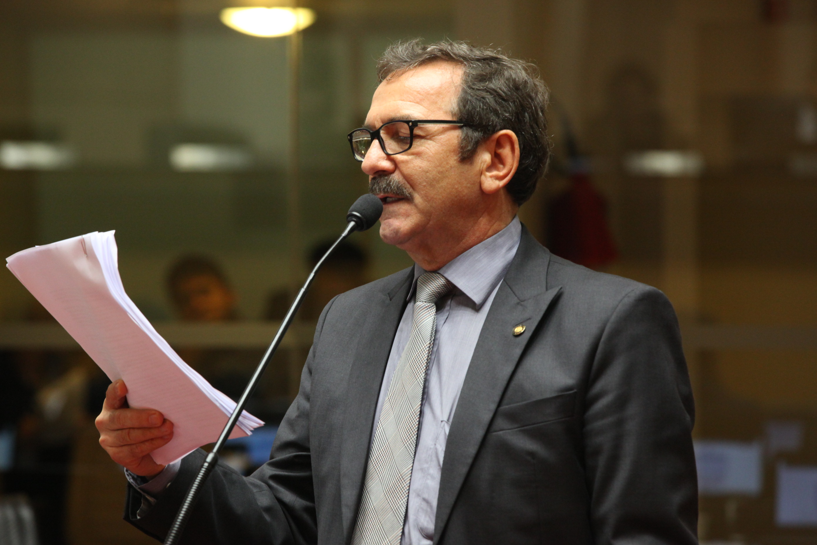 Sessão Ordinária. Deputado Serafim Venzon (PSDB) - Foto: Eduardo Guedes de Oliveira/Agência AL