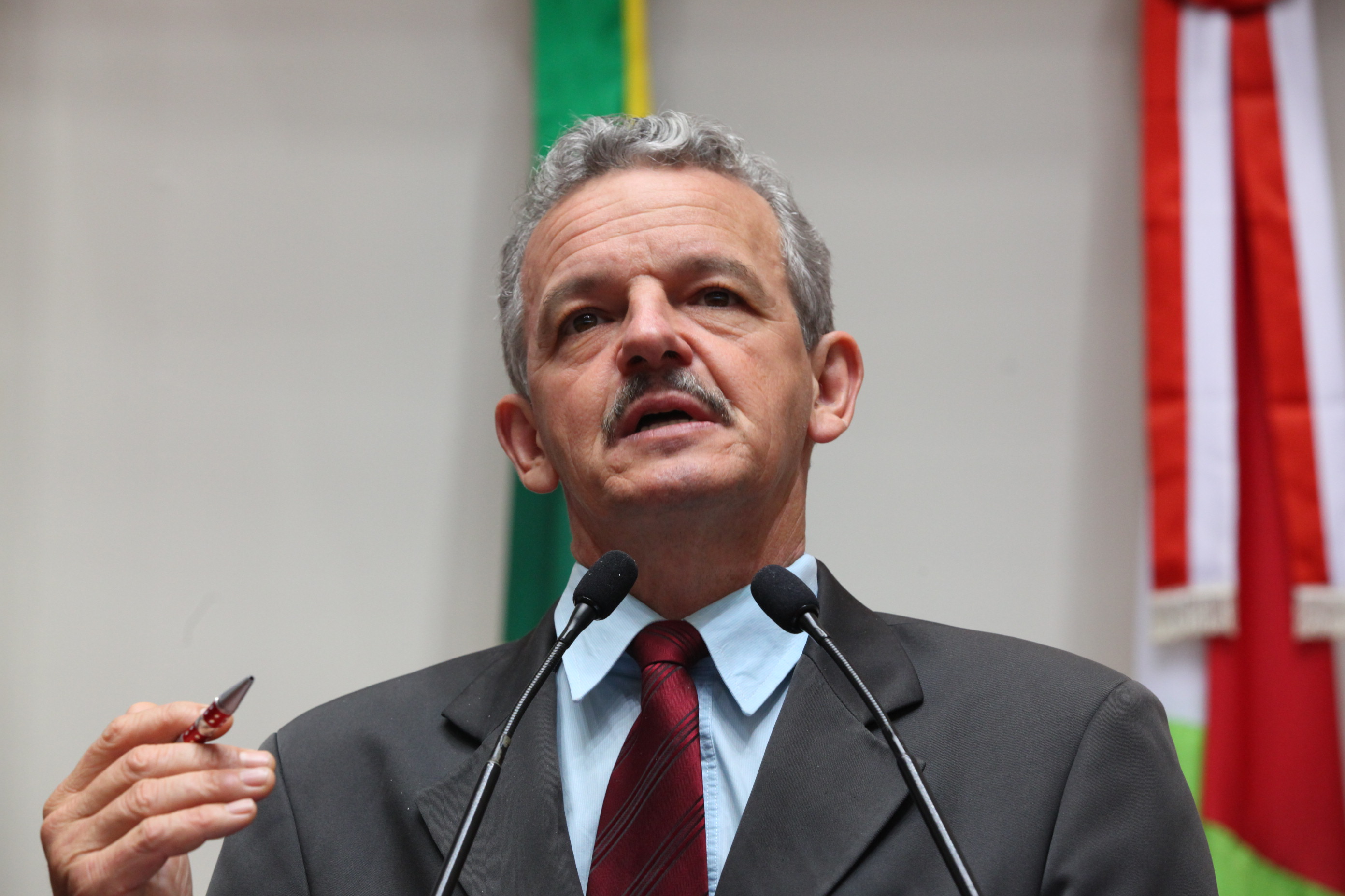 Sessão Ordinária. Deputado Dirceu Dresch (PT) - Foto: Eduardo Guedes de Oliveira/Agência AL