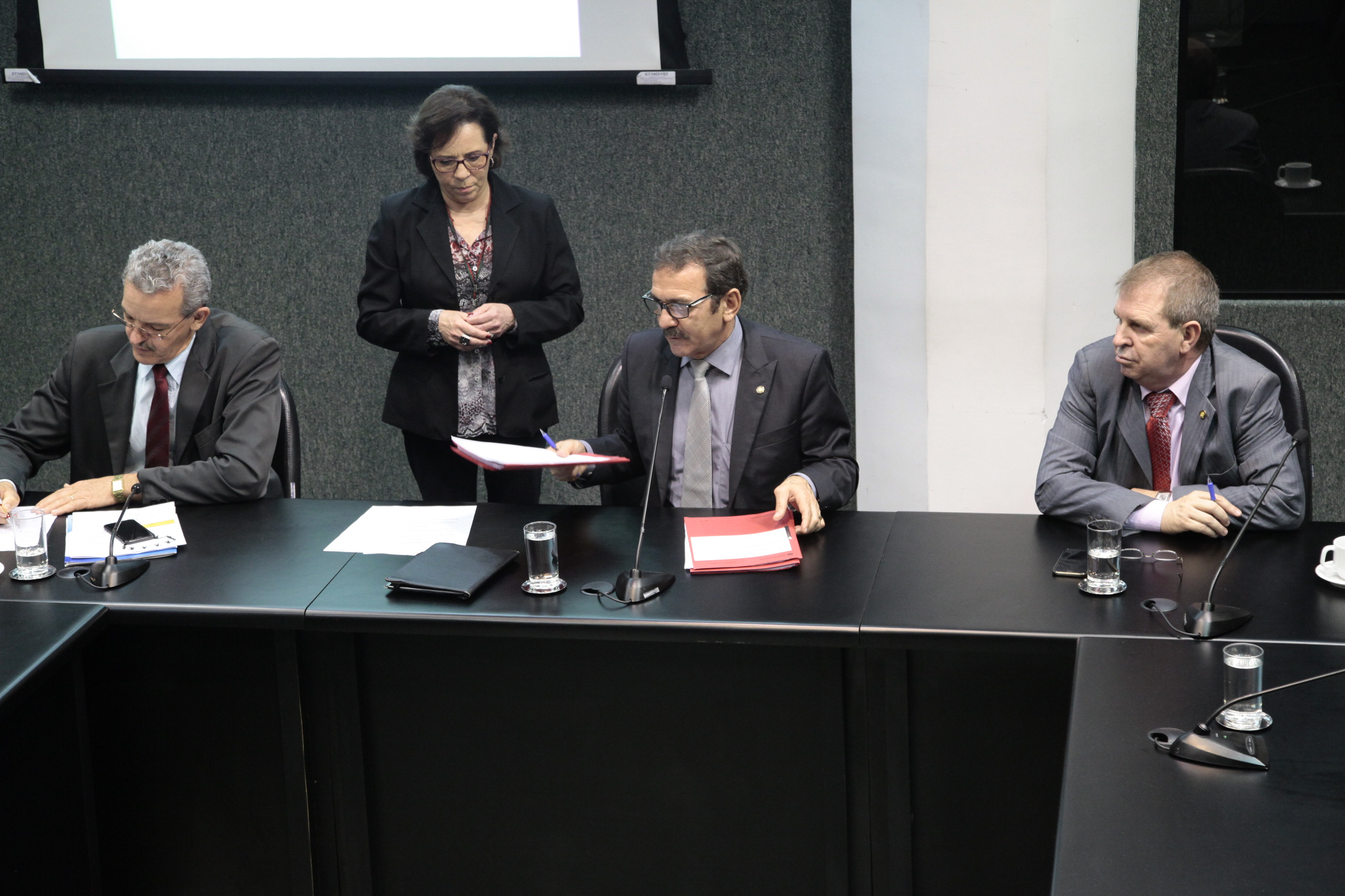 Reunião da Comissão de Trabalho, Administração e Serviço Público. Foto:Miriam Zomer/Agência AL